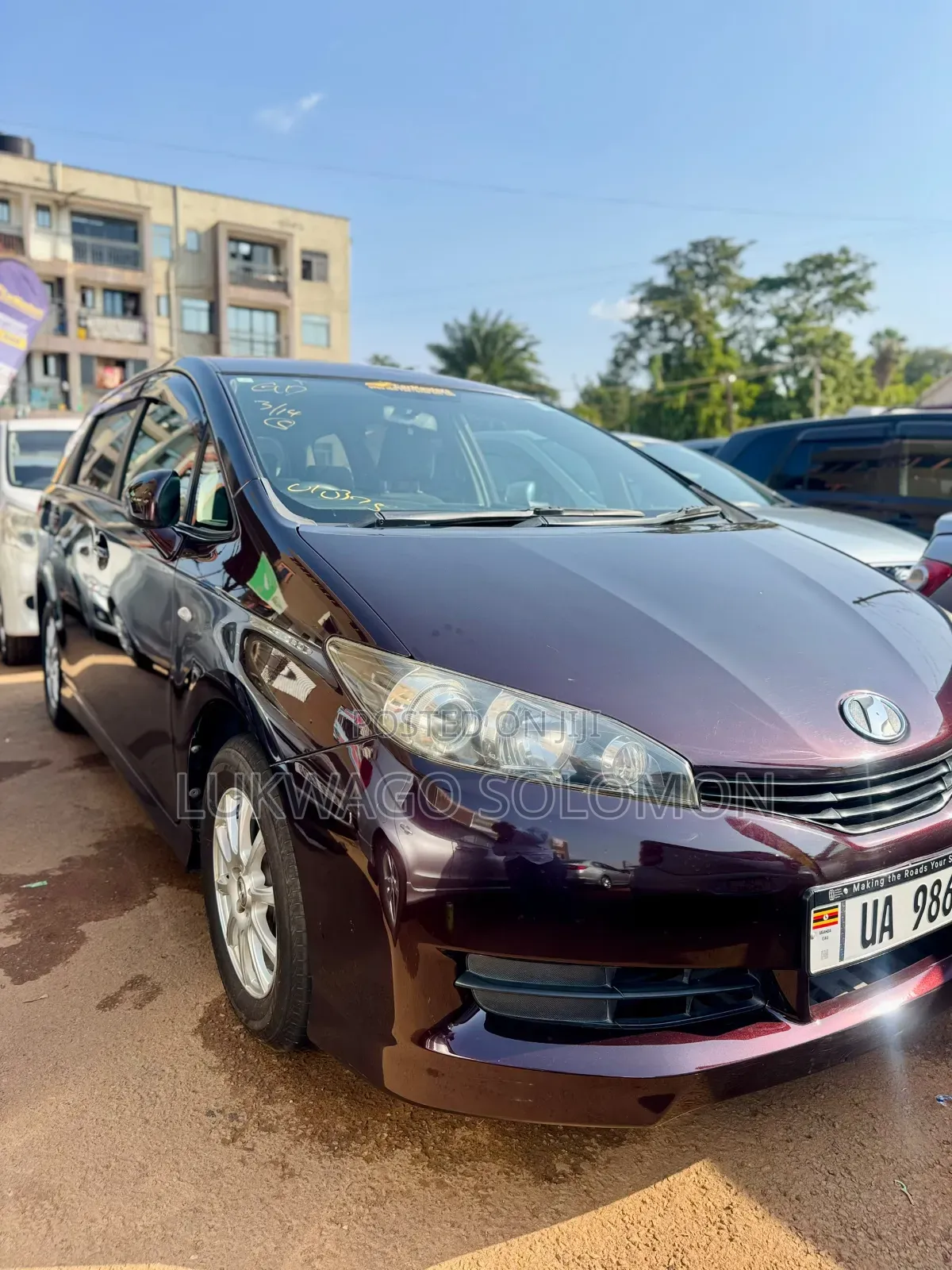 Toyota Wish 2011 Purple
