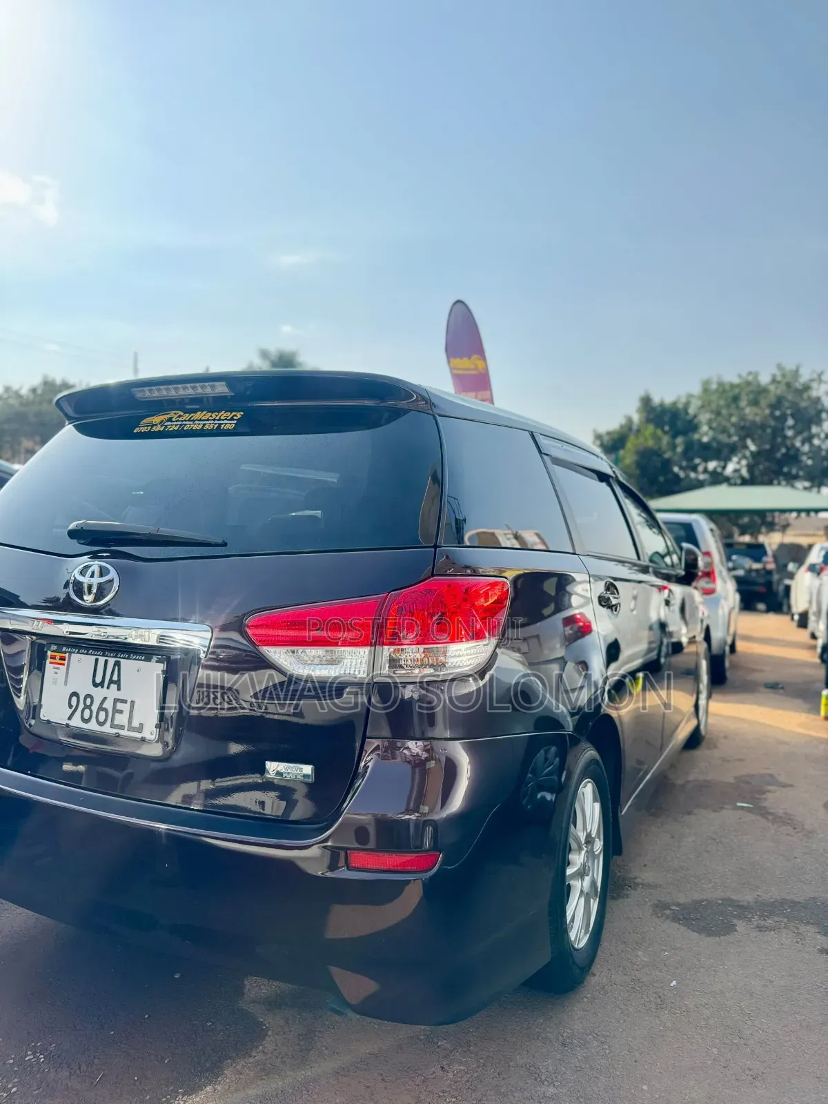 Toyota Wish 2011 Purple