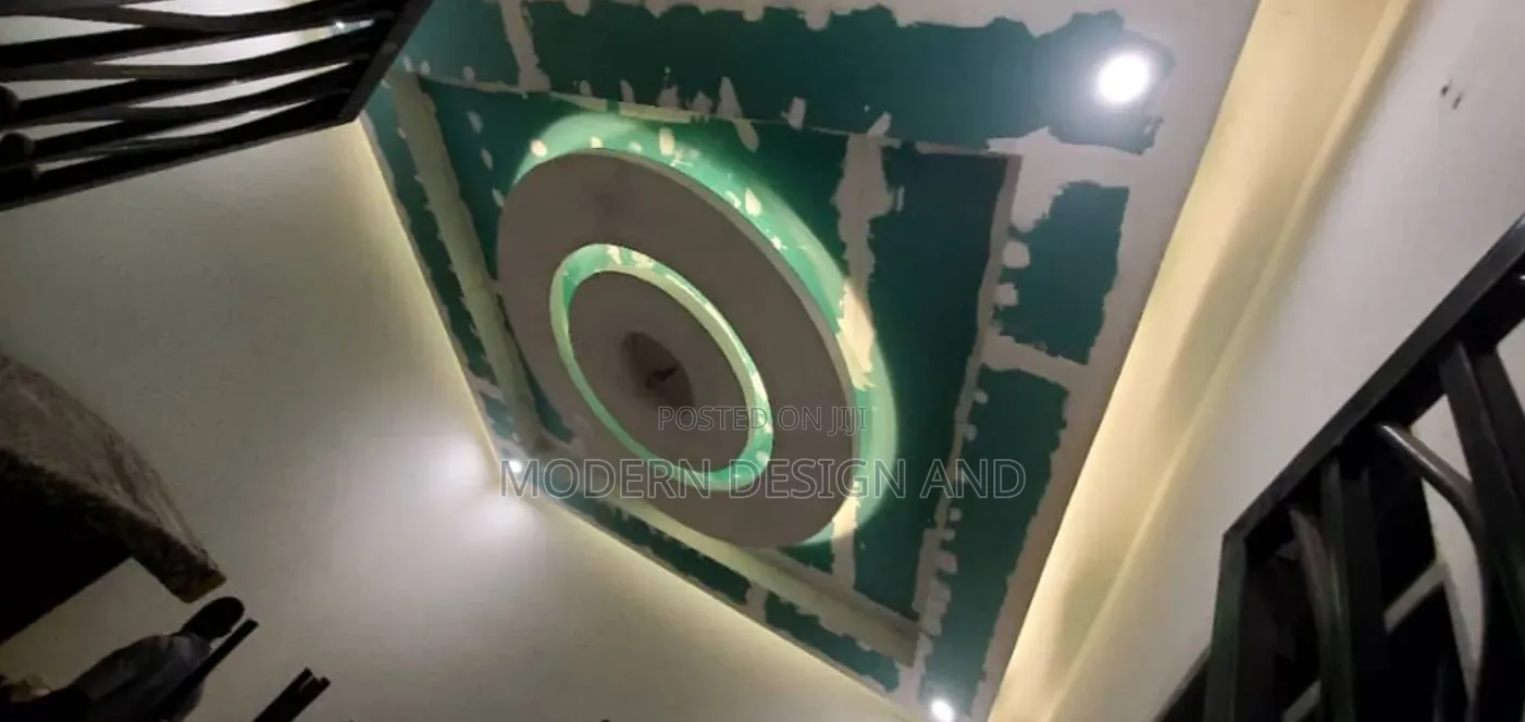 Gypsum Ceiling Design Round and Circle