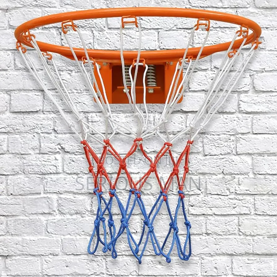 Wall-Mounted Steel Basketball Rim