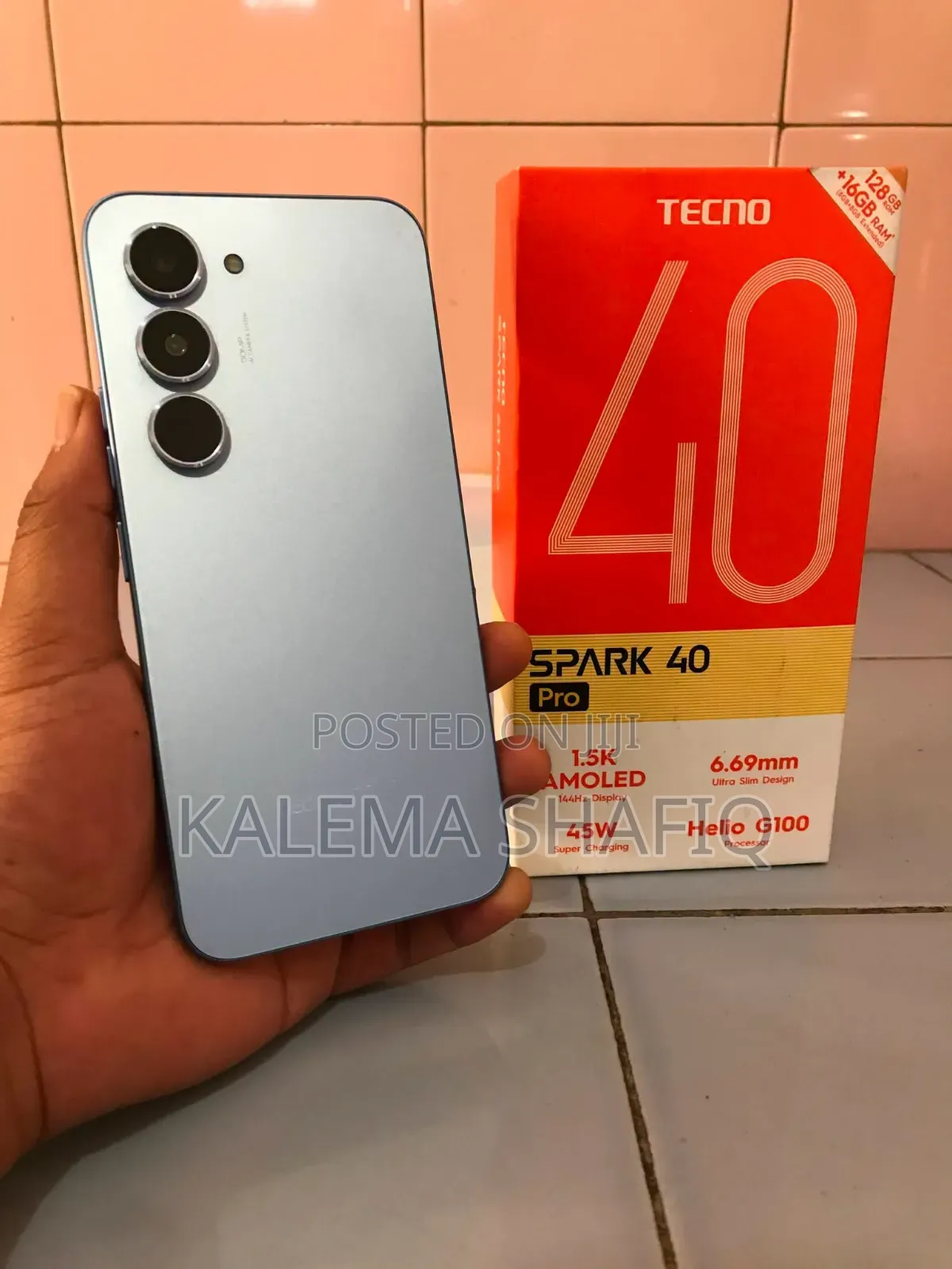 New Tecno Spark 40 Pro 128 GB Gray
