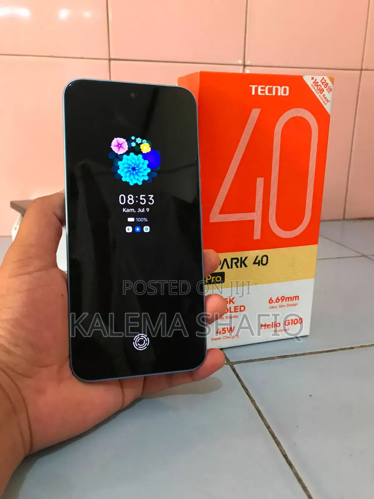 New Tecno Spark 40 Pro 128 GB Gray