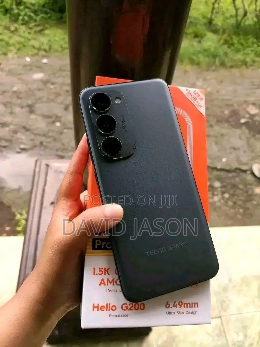 New Tecno Spark 40 Pro+ 256 GB Black