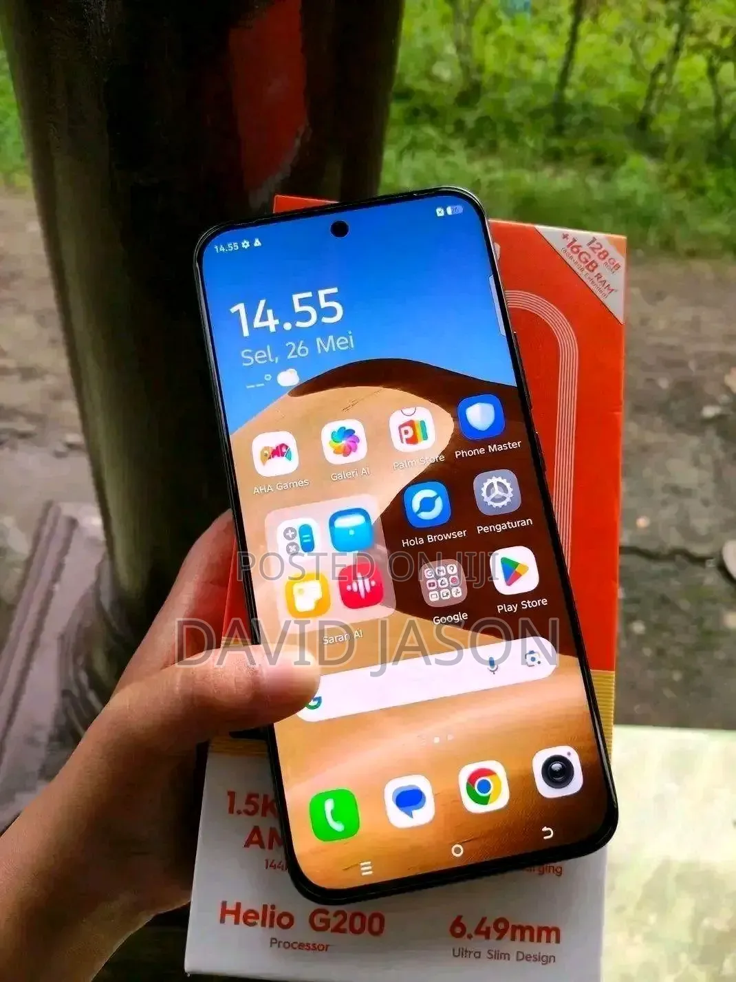 New Tecno Spark 40 Pro+ 256 GB Black