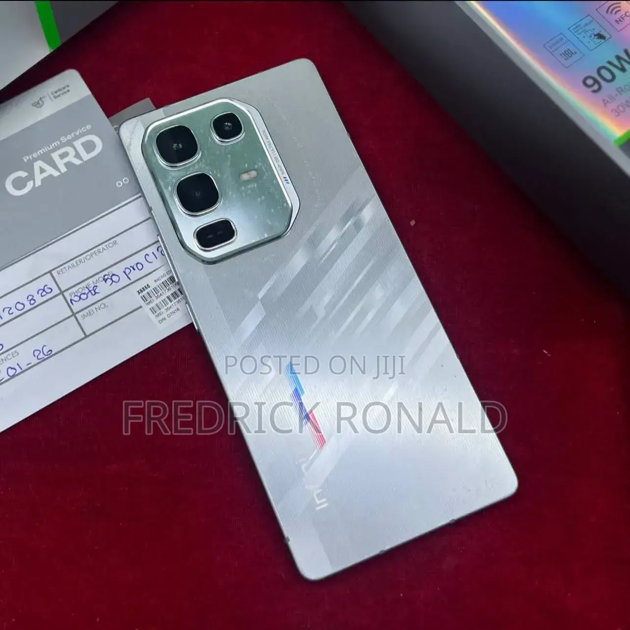 New Infinix Note 50 Pro 256 GB Gray