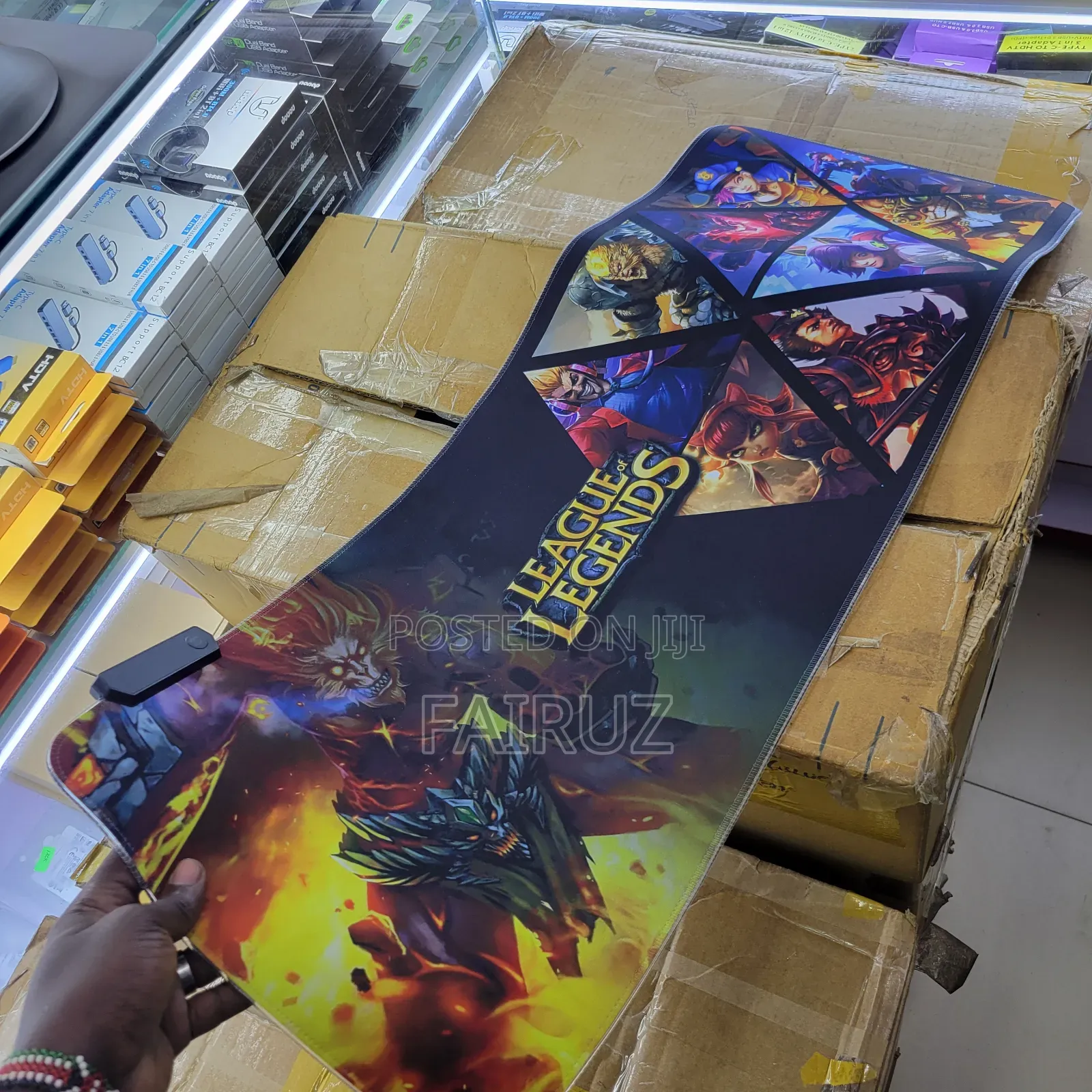 Led Rechargeable Gaming Mouse Pad