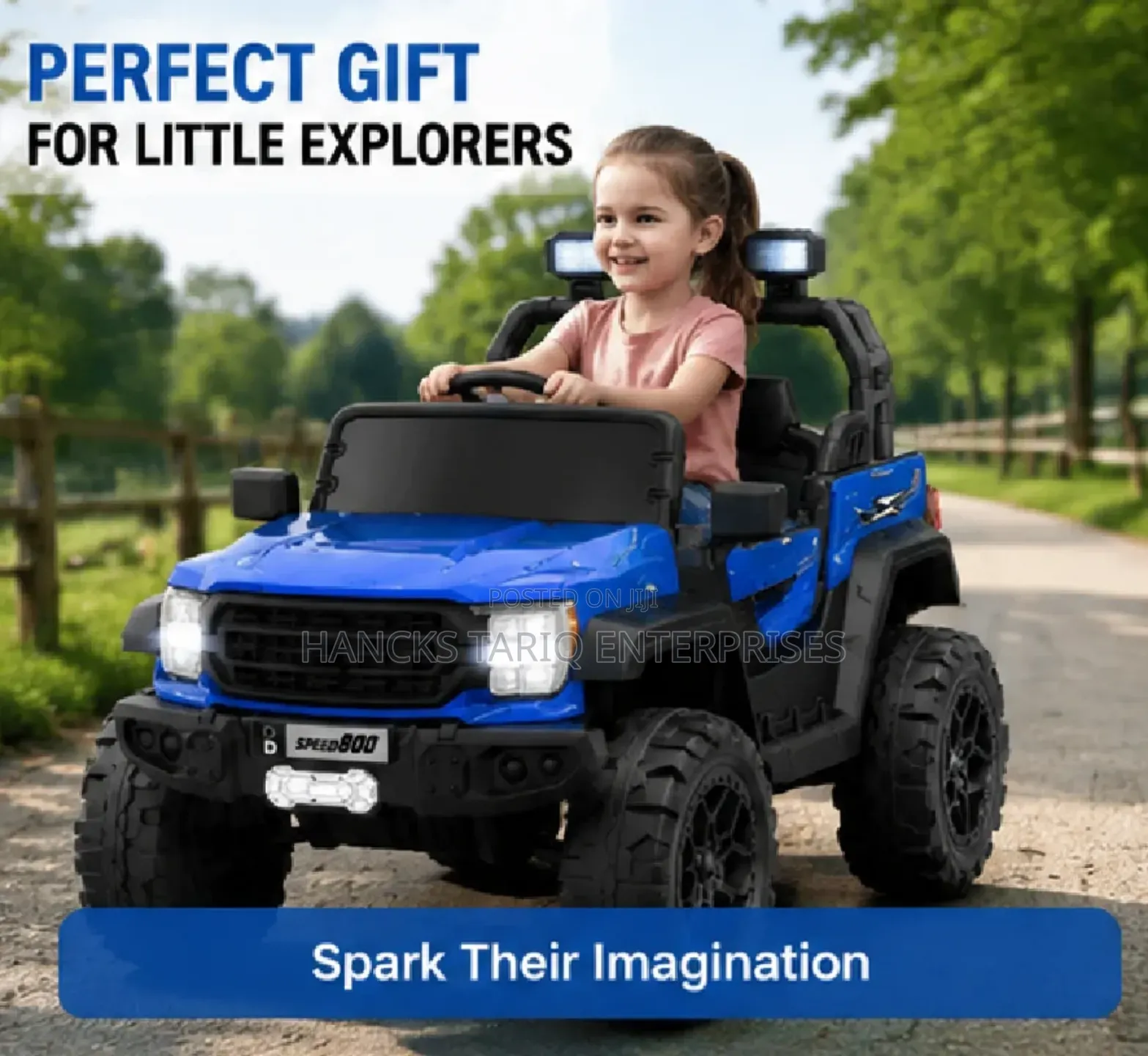 Speed 800" Kids' Off-Road Electric Ride-on Truck