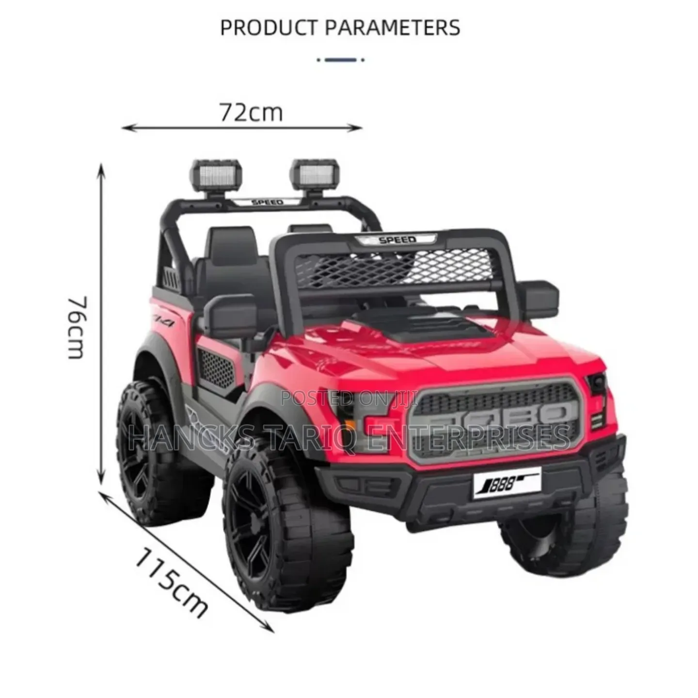 Speed 800" Kids' Off-Road Electric Ride-on Truck