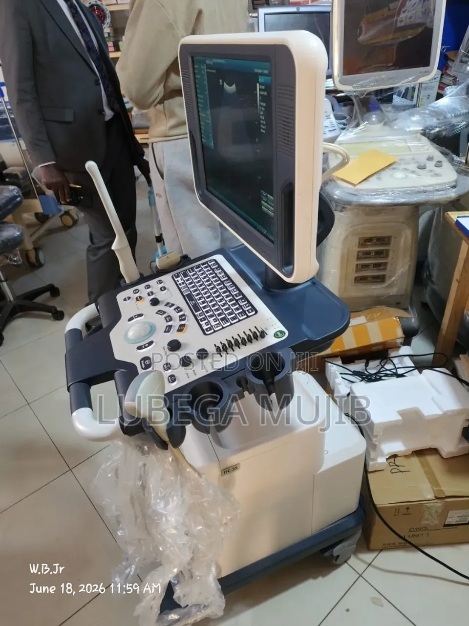 Mindray Dc 25 Ultrasound Machine
