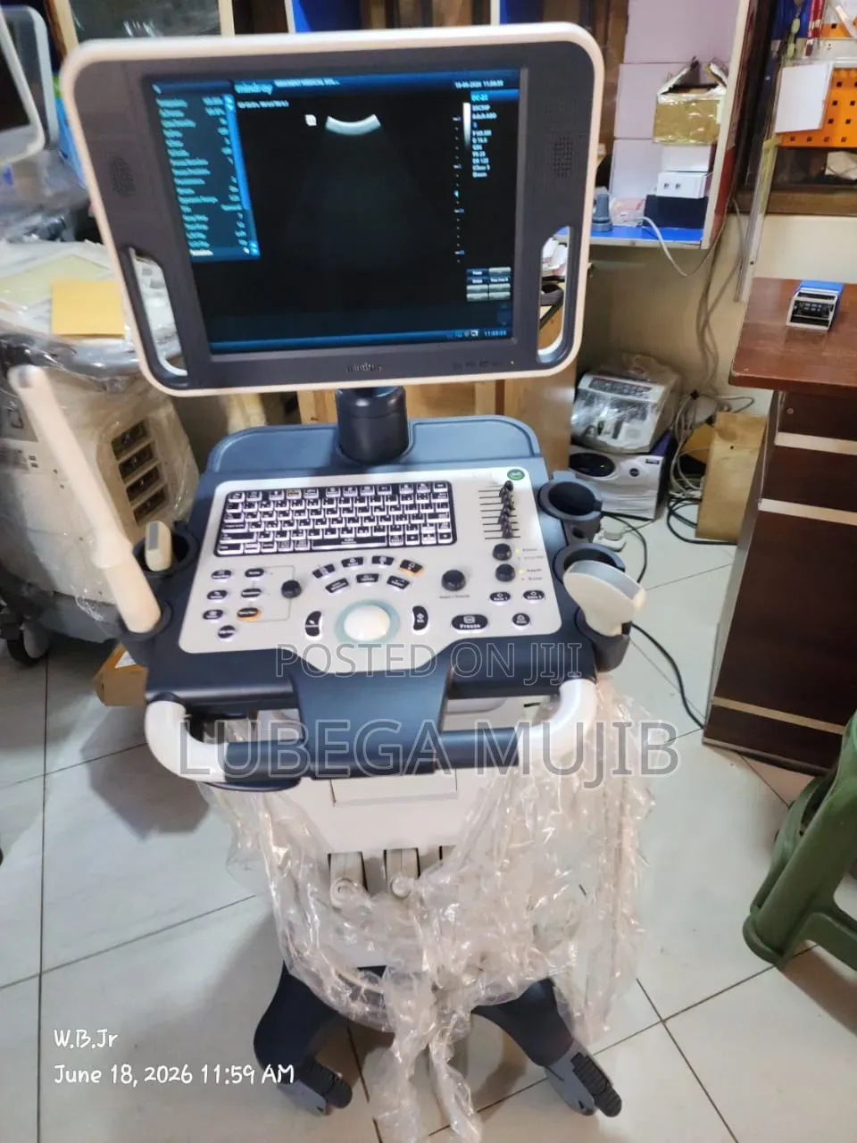 Mindray Dc 25 Ultrasound Machine