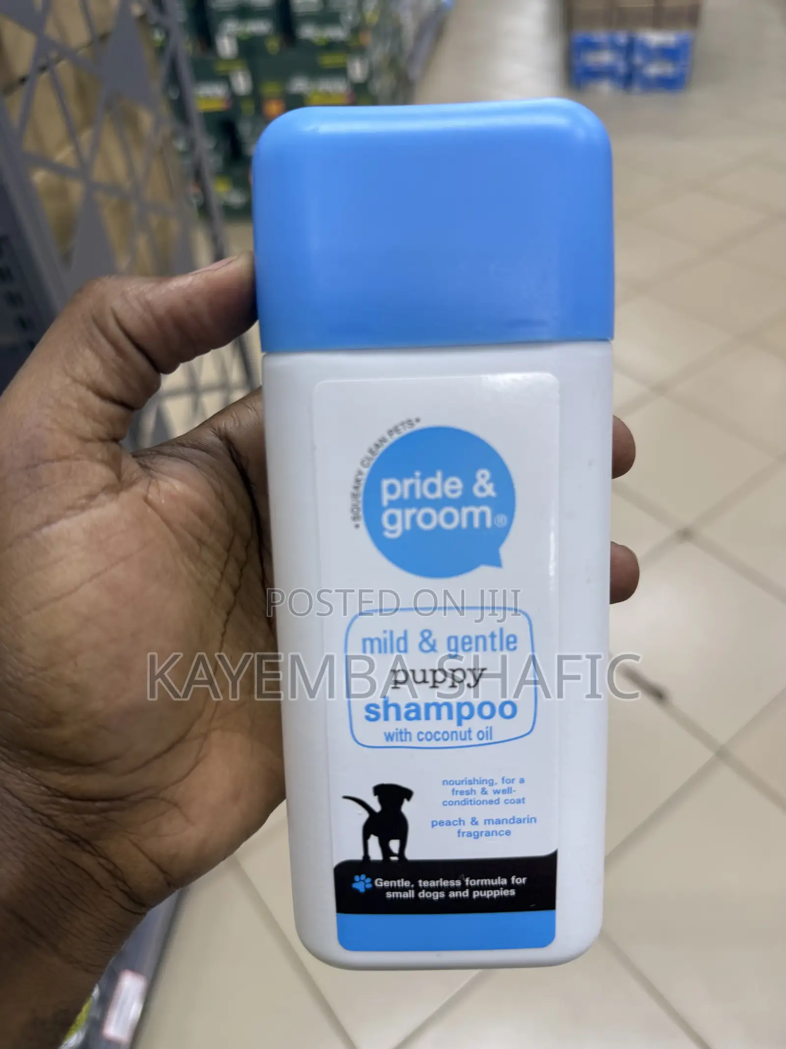 Pride Groom Mild Gentle Puppy Shampoo With Coconut Oil (300ml)