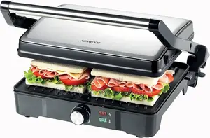 Kenwood Grill 1800w Contact Health Grill Panini Press With Variable