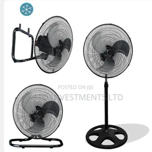 3 in 1 Kaile 18 Inch Fan [ Wall ,Table Stand Fan]