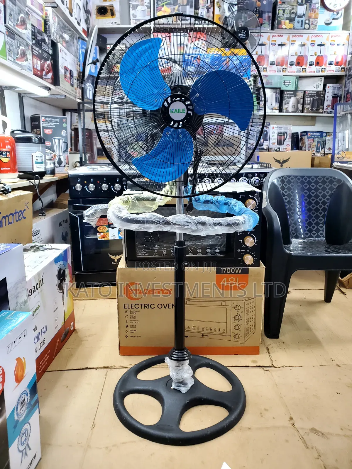3 in 1 Kaile 18 Inch Fan [ Wall ,Table Stand Fan]