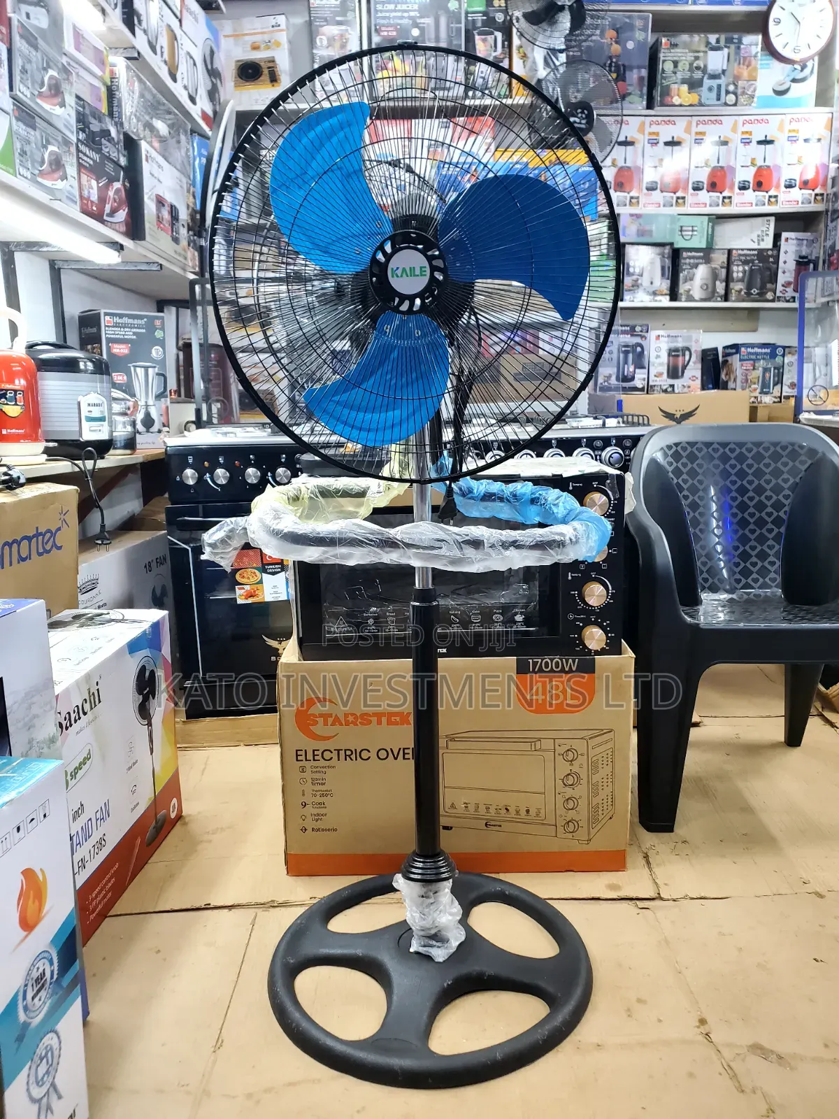 3 in 1 Kaile 18 Inch Fan [ Wall ,Table Stand Fan]