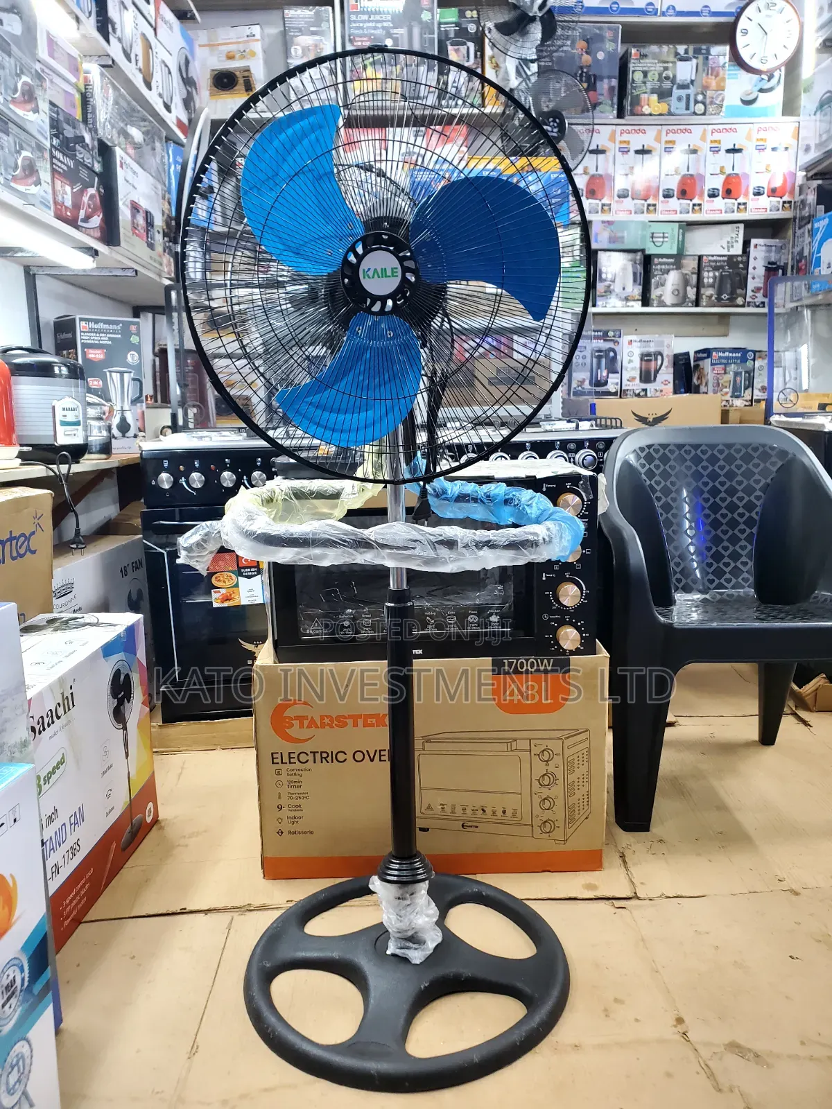 3 in 1 Kaile 18 Inch Fan [ Wall ,Table Stand Fan]