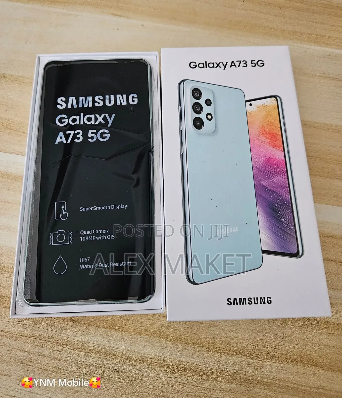 New Samsung Galaxy A73 5G 256 GB Green