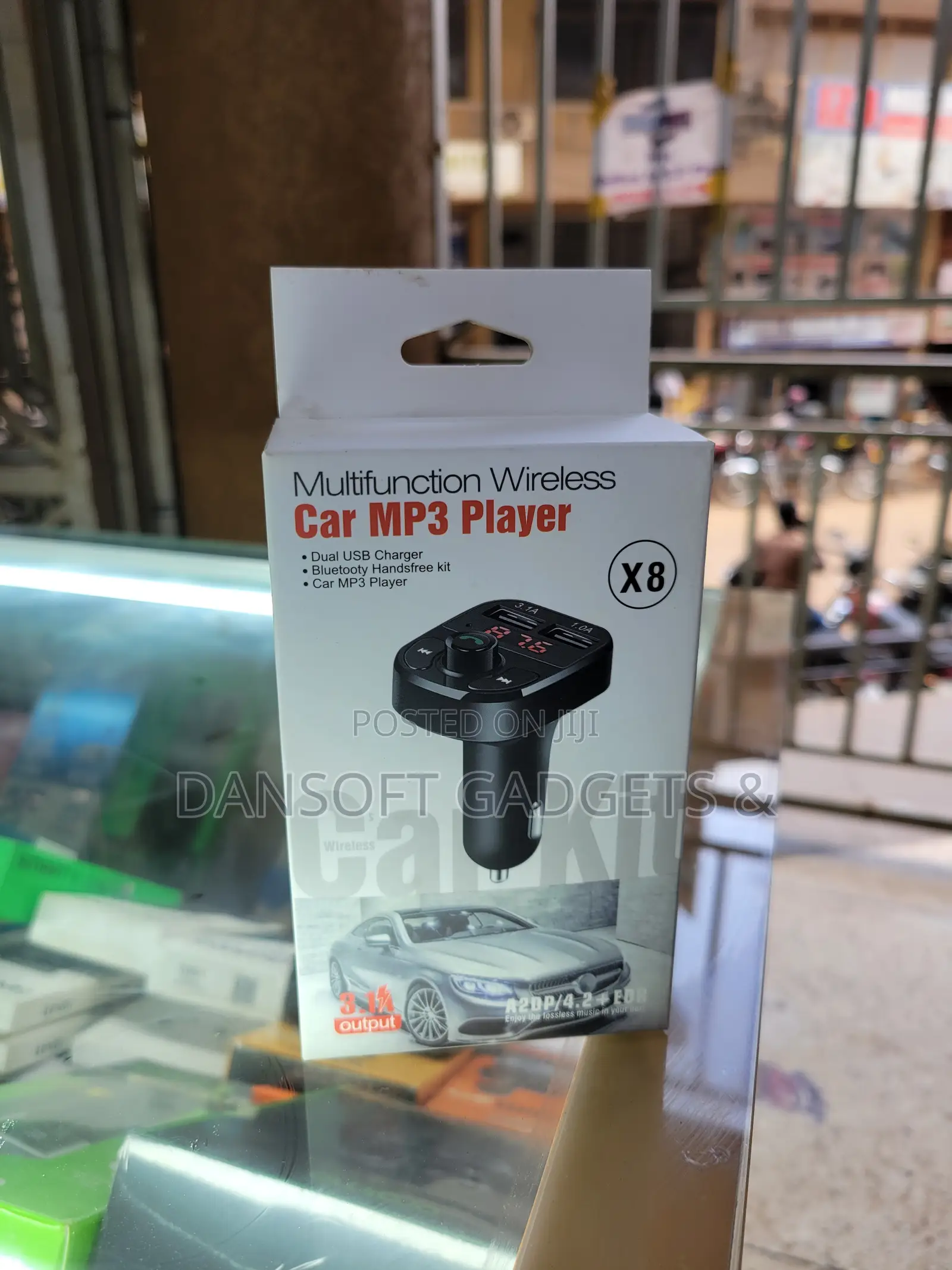 X8 Multifunction Wireless Car Mp3 Player