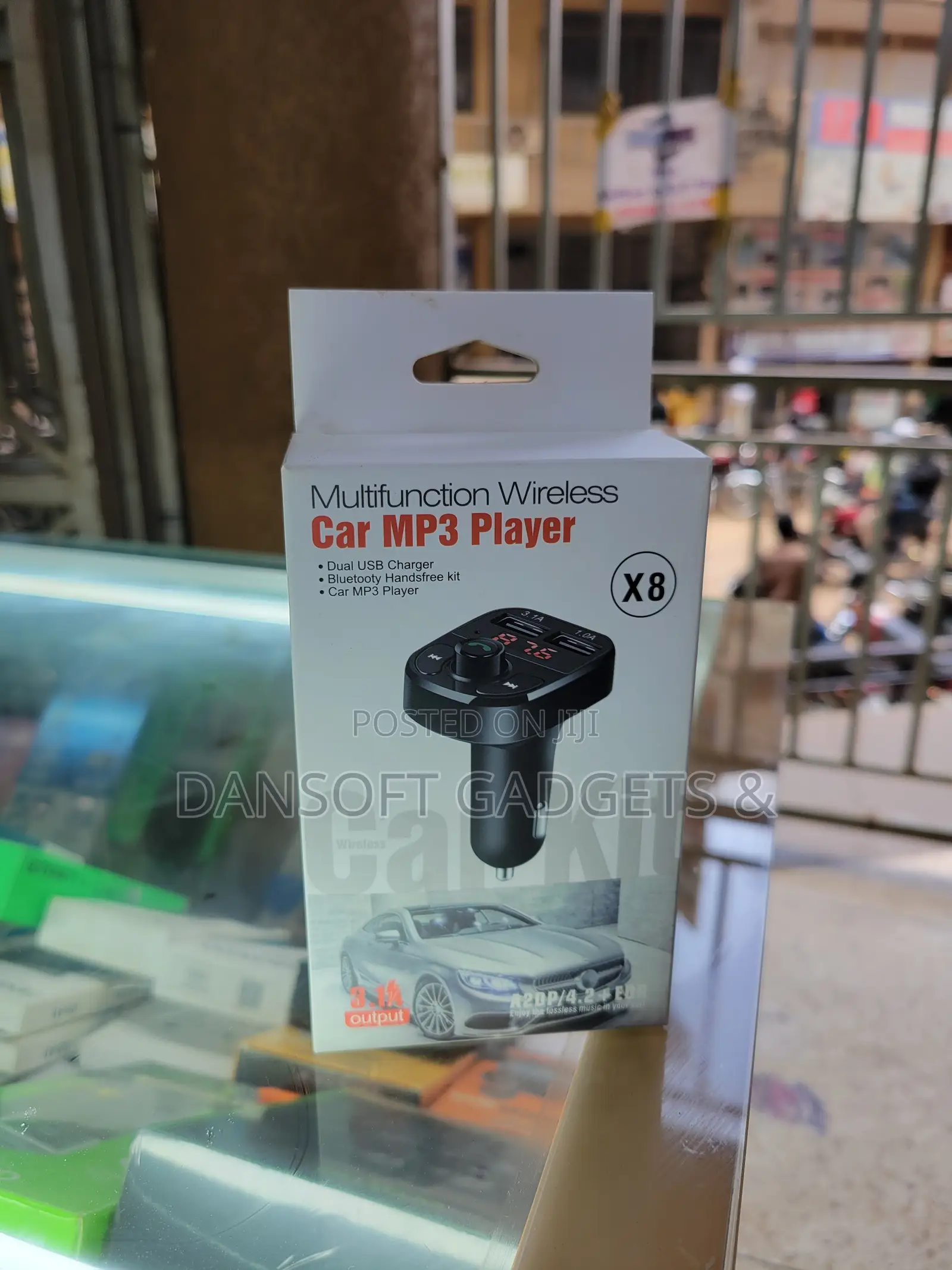 X8 Multifunction Wireless Car Mp3 Player