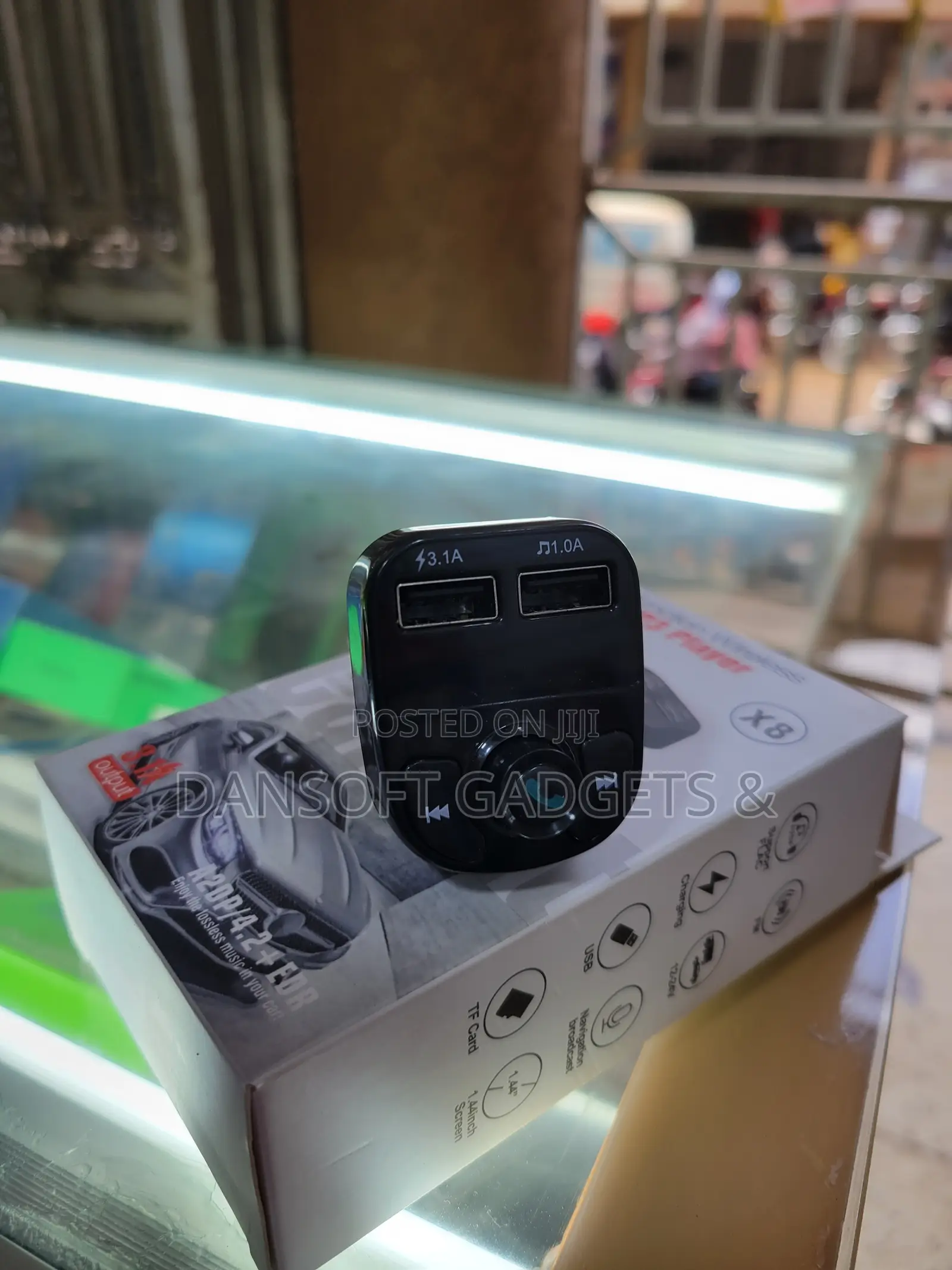 X8 Multifunction Wireless Car Mp3 Player