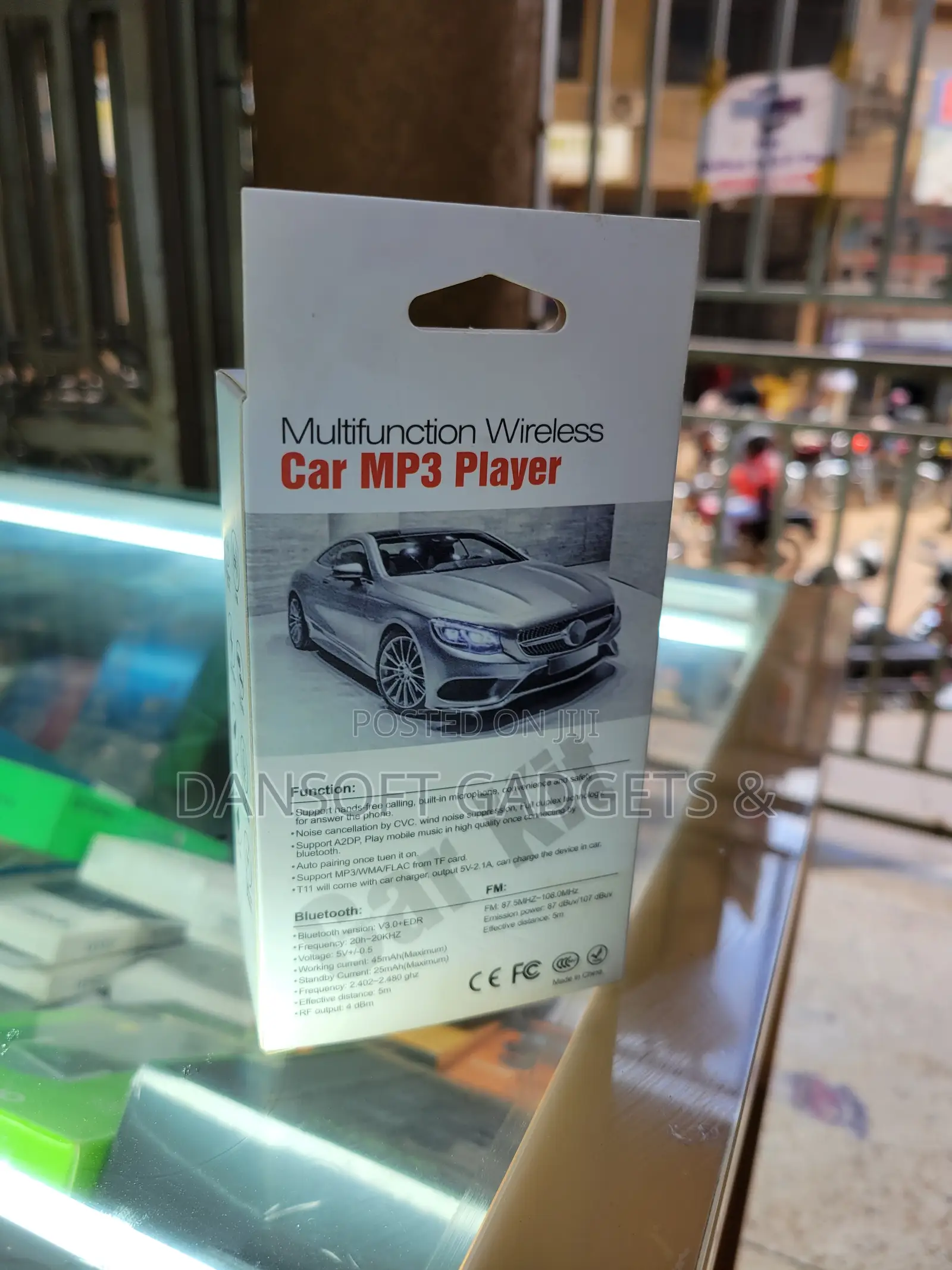X8 Multifunction Wireless Car Mp3 Player