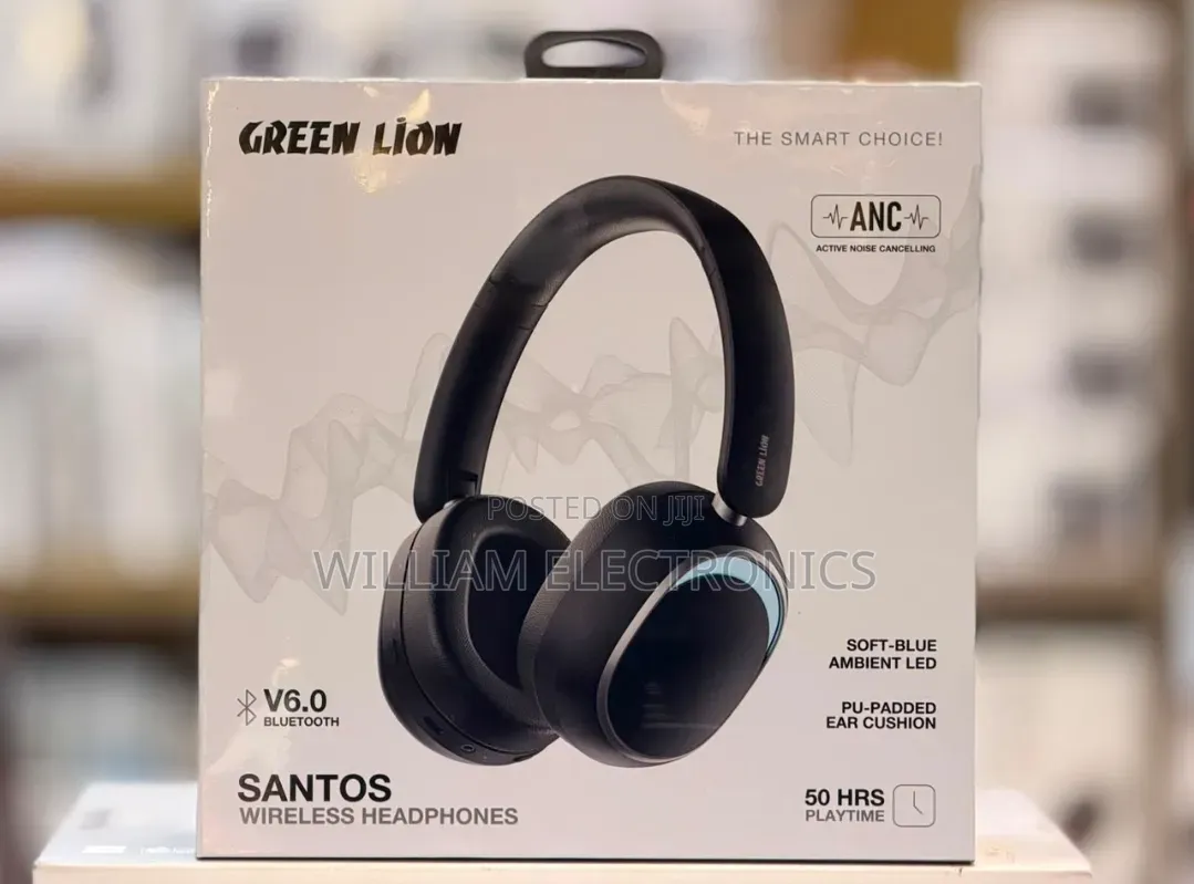 Greenlion Santos Active Noise Cancelling Wireless Headphones