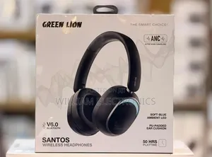 Greenlion Santos Active Noise Cancelling Wireless Headphones