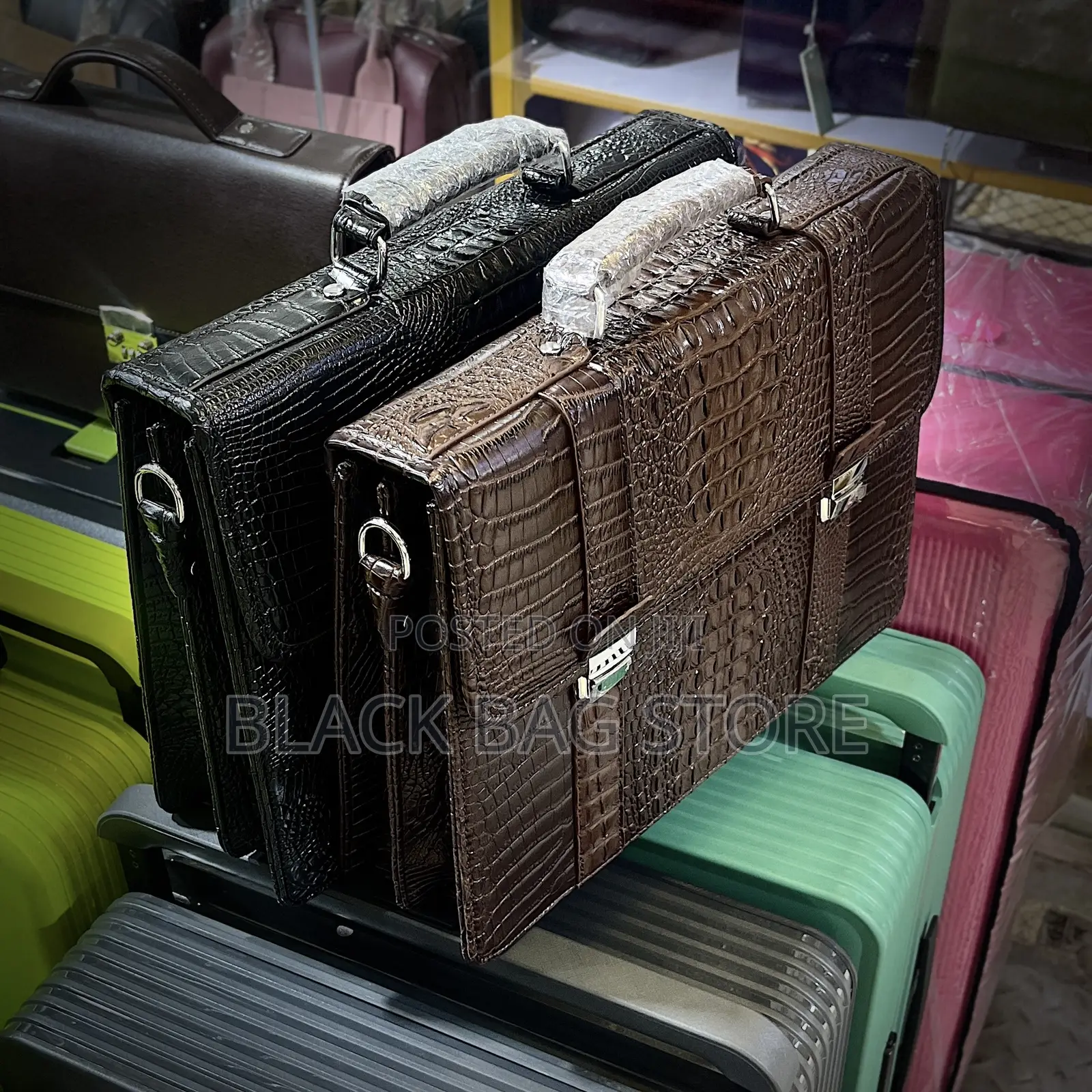 Vintage Leather Briefcase