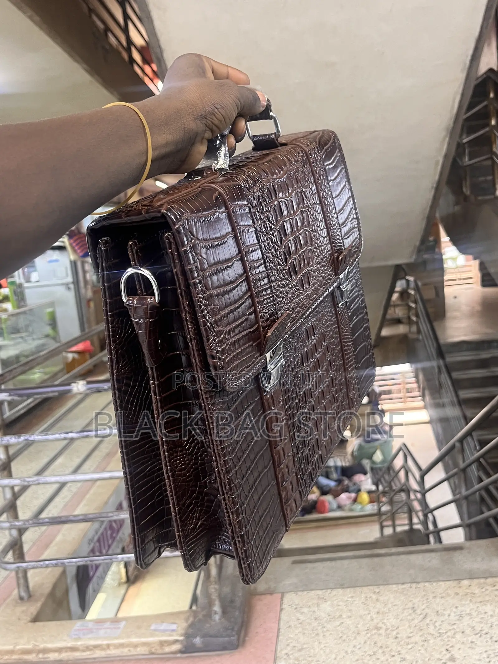 Vintage Leather Briefcase