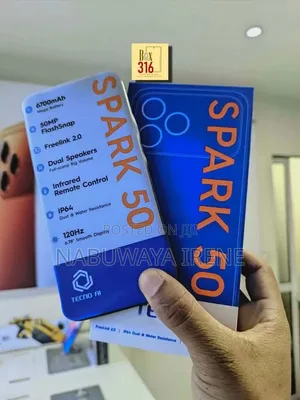 New Tecno Spark 50 128 GB Orange