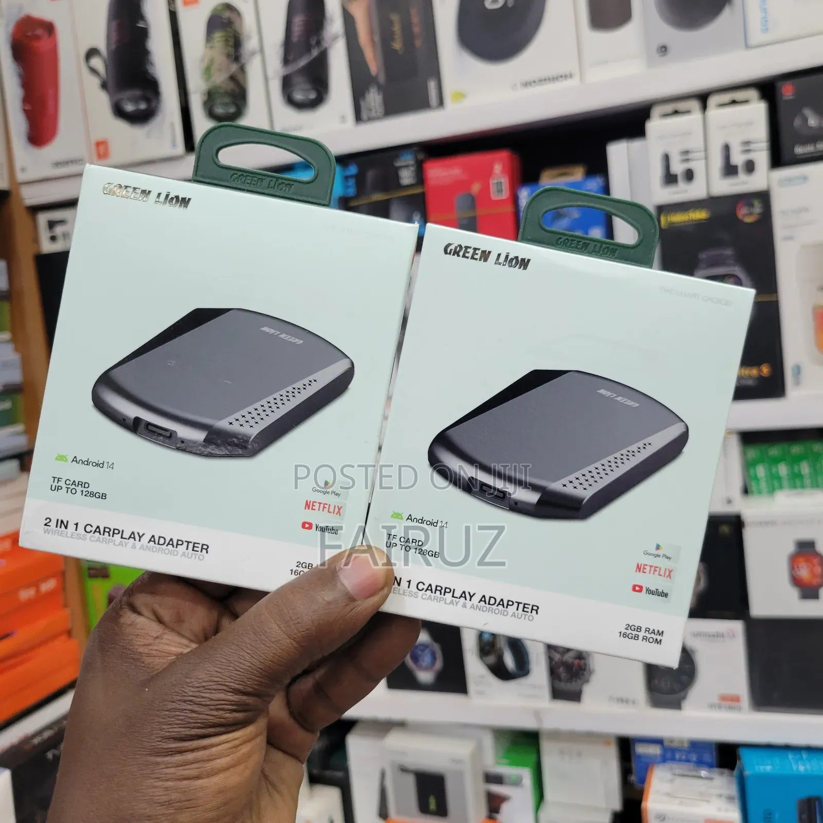 2 in 1 Carplay Adapter, Wireless Carplay and Android Auto