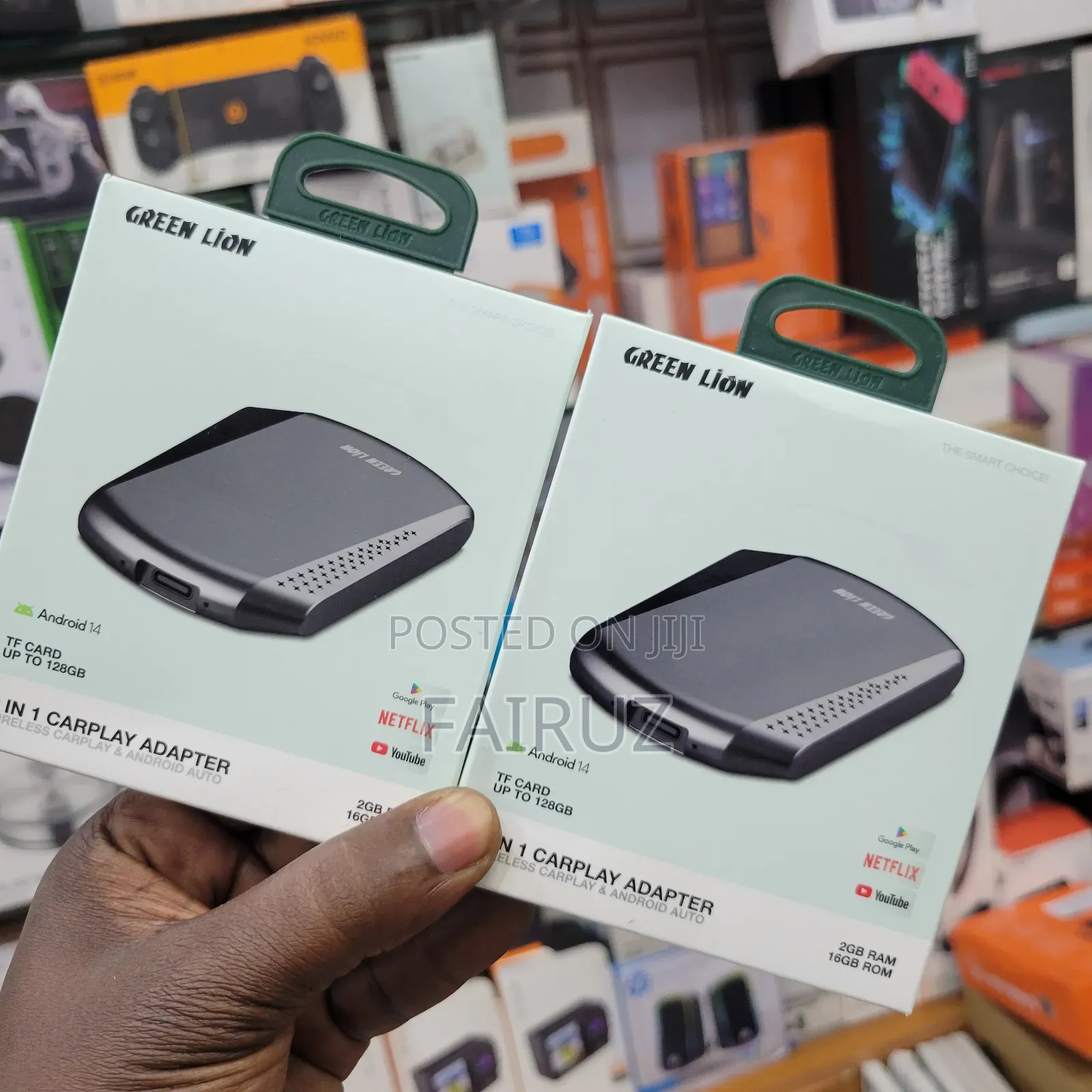 2 in 1 Carplay Adapter, Wireless Carplay and Android Auto