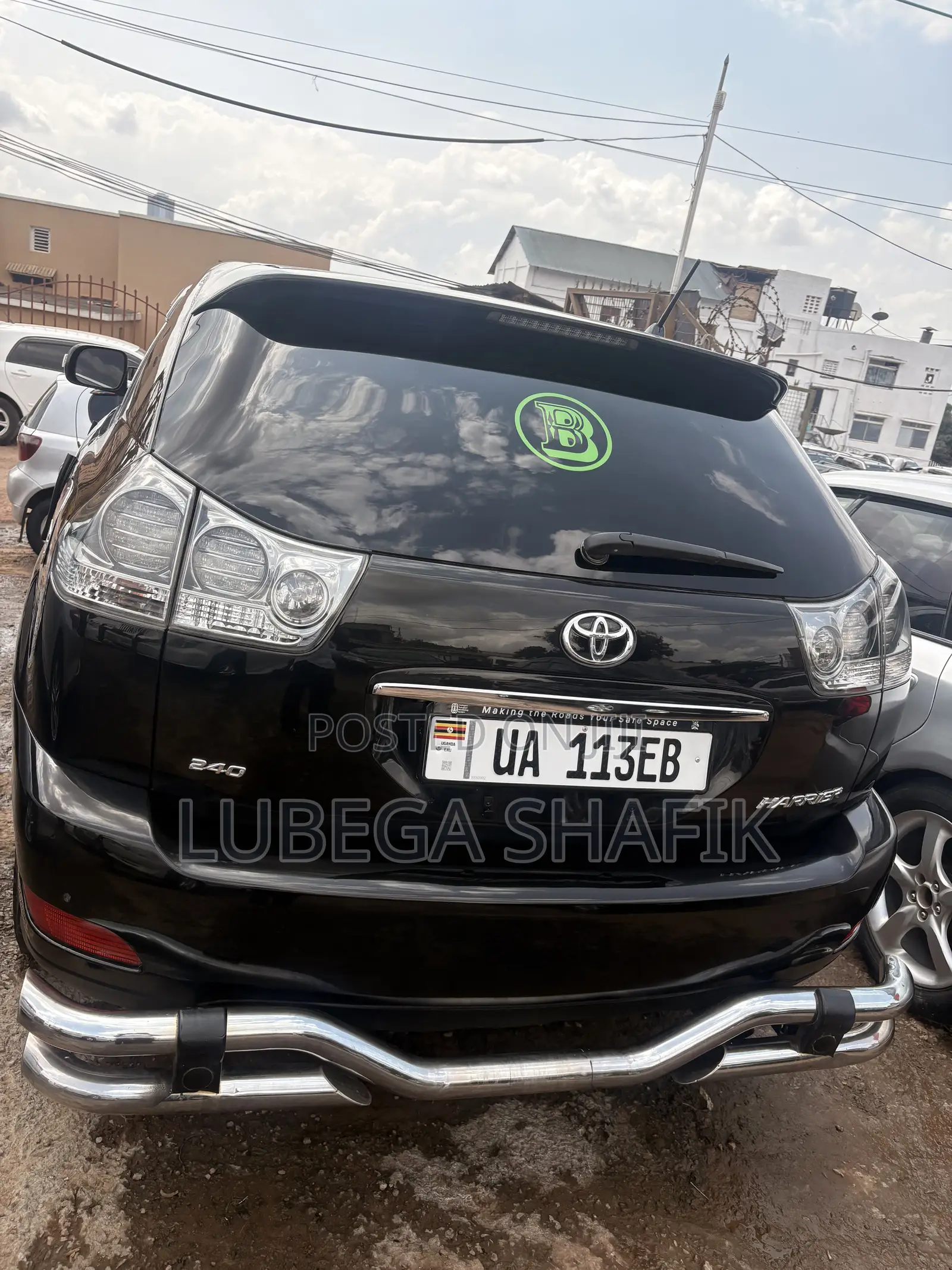 Toyota Harrier 2008 Black