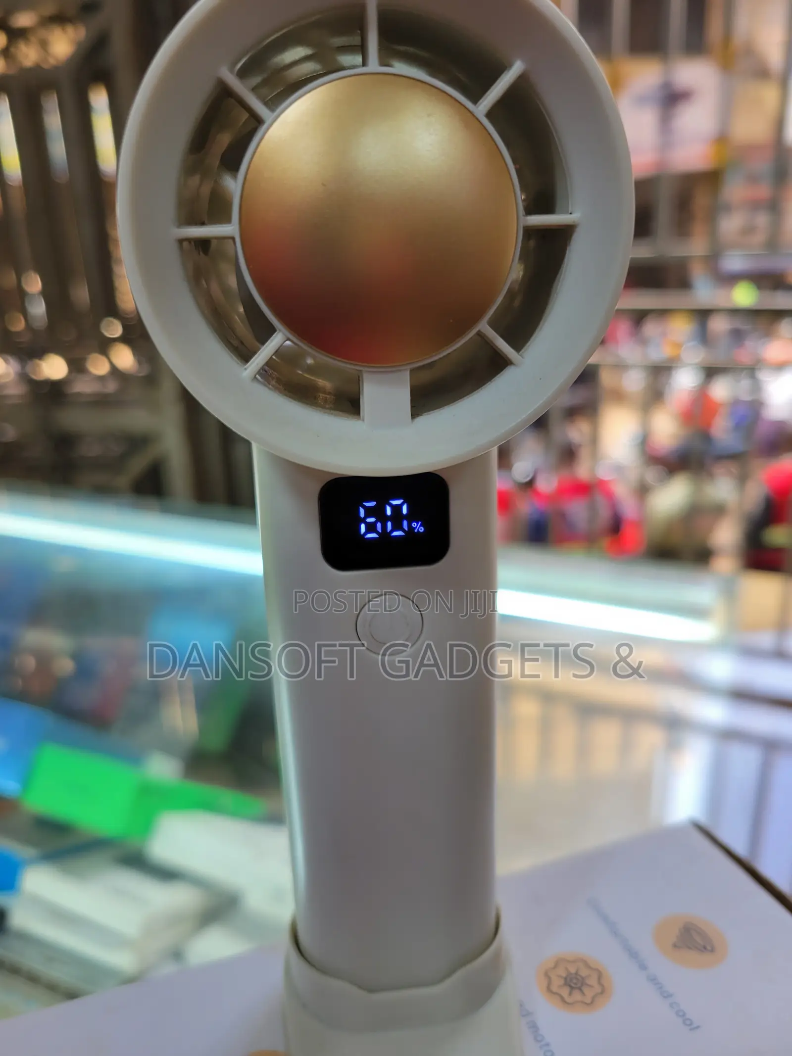 Portable High-speed Handheld Fan Usb Rechargeable