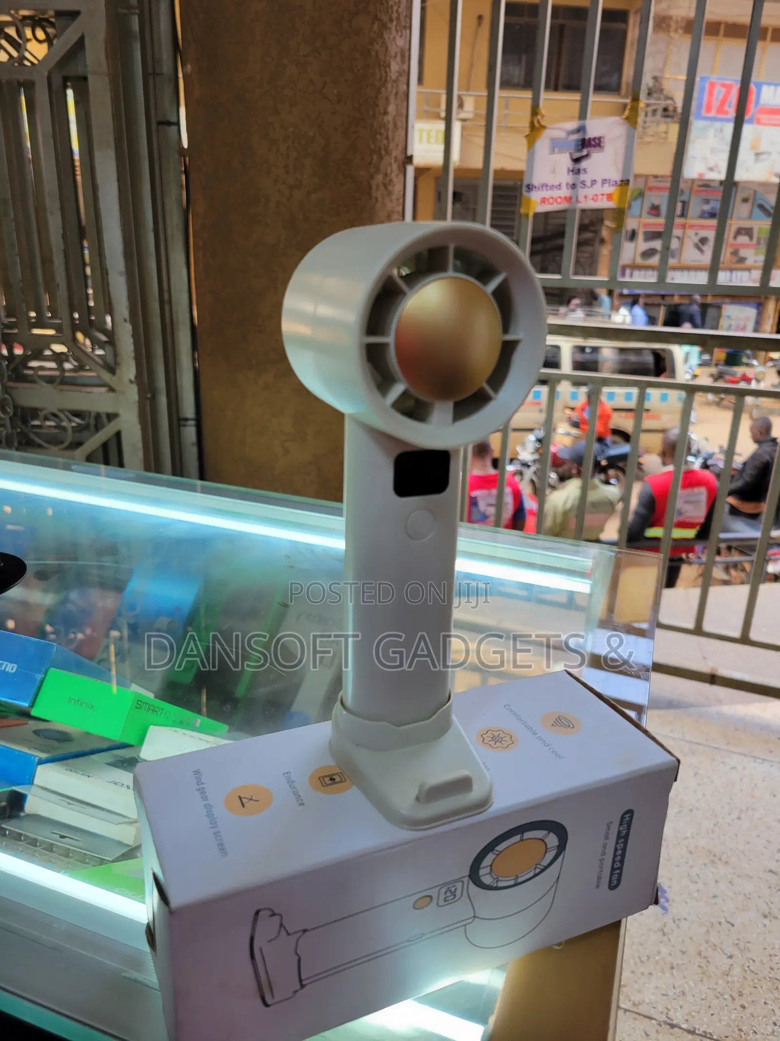 Portable High-speed Handheld Fan Usb Rechargeable