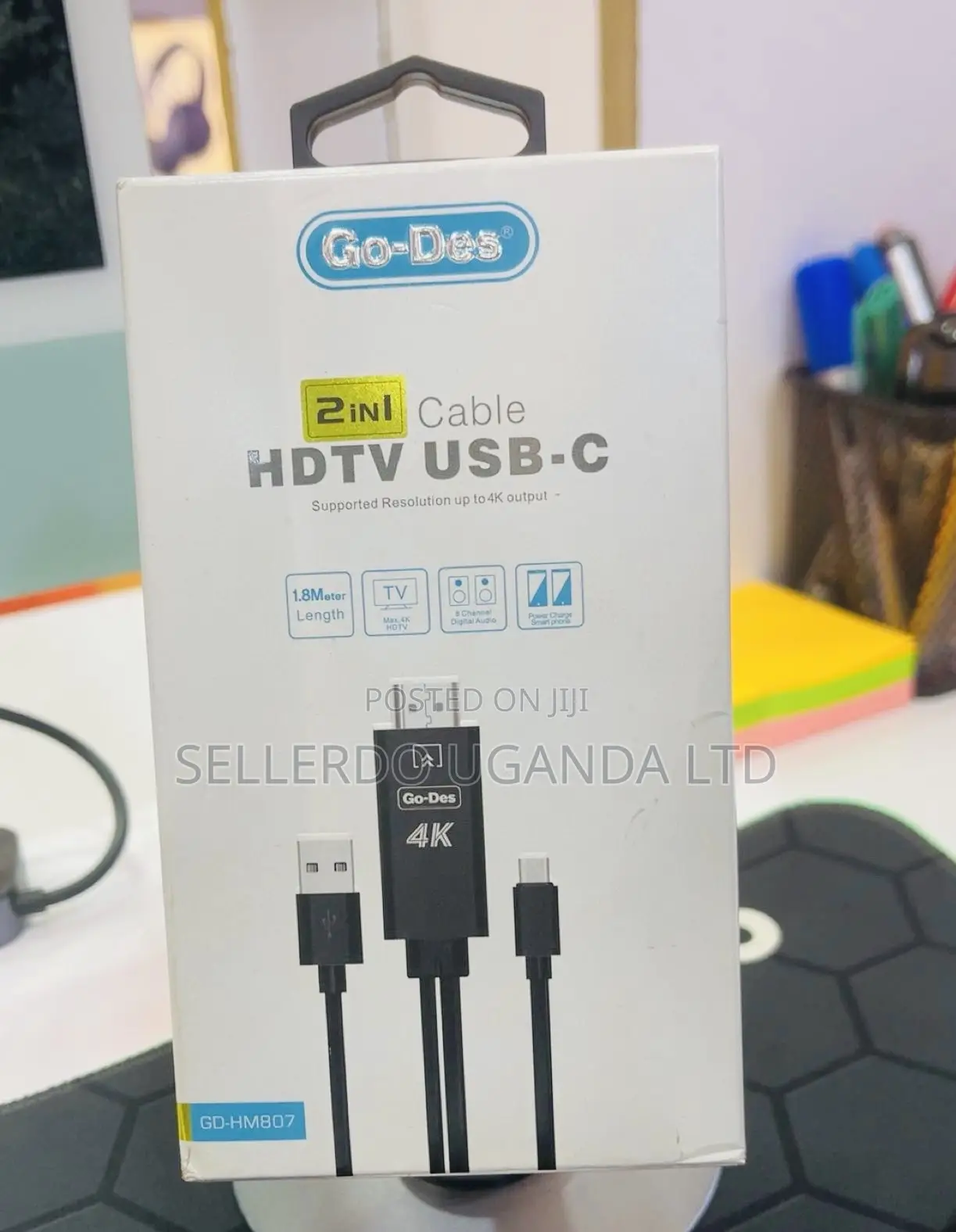 Go-des 2 In I Cable Hdtv Usb-c