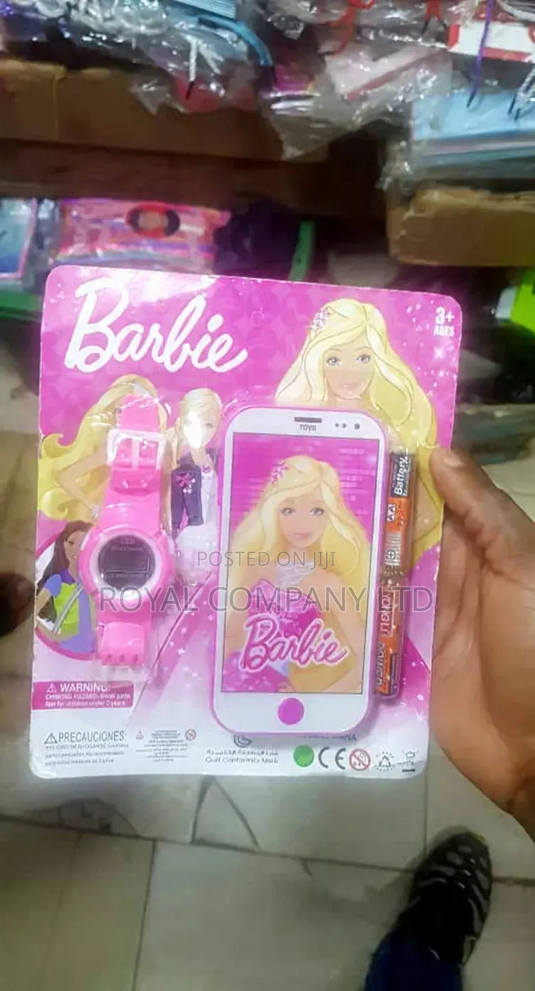 Barbie Toy Phone and Watch