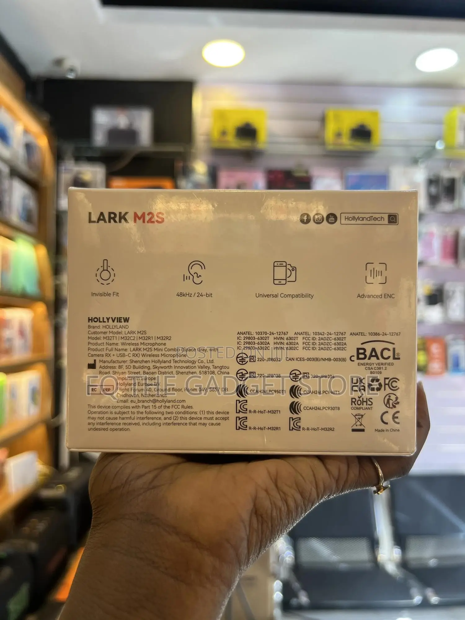 Hollyland Larkm2s Wireless Microphone