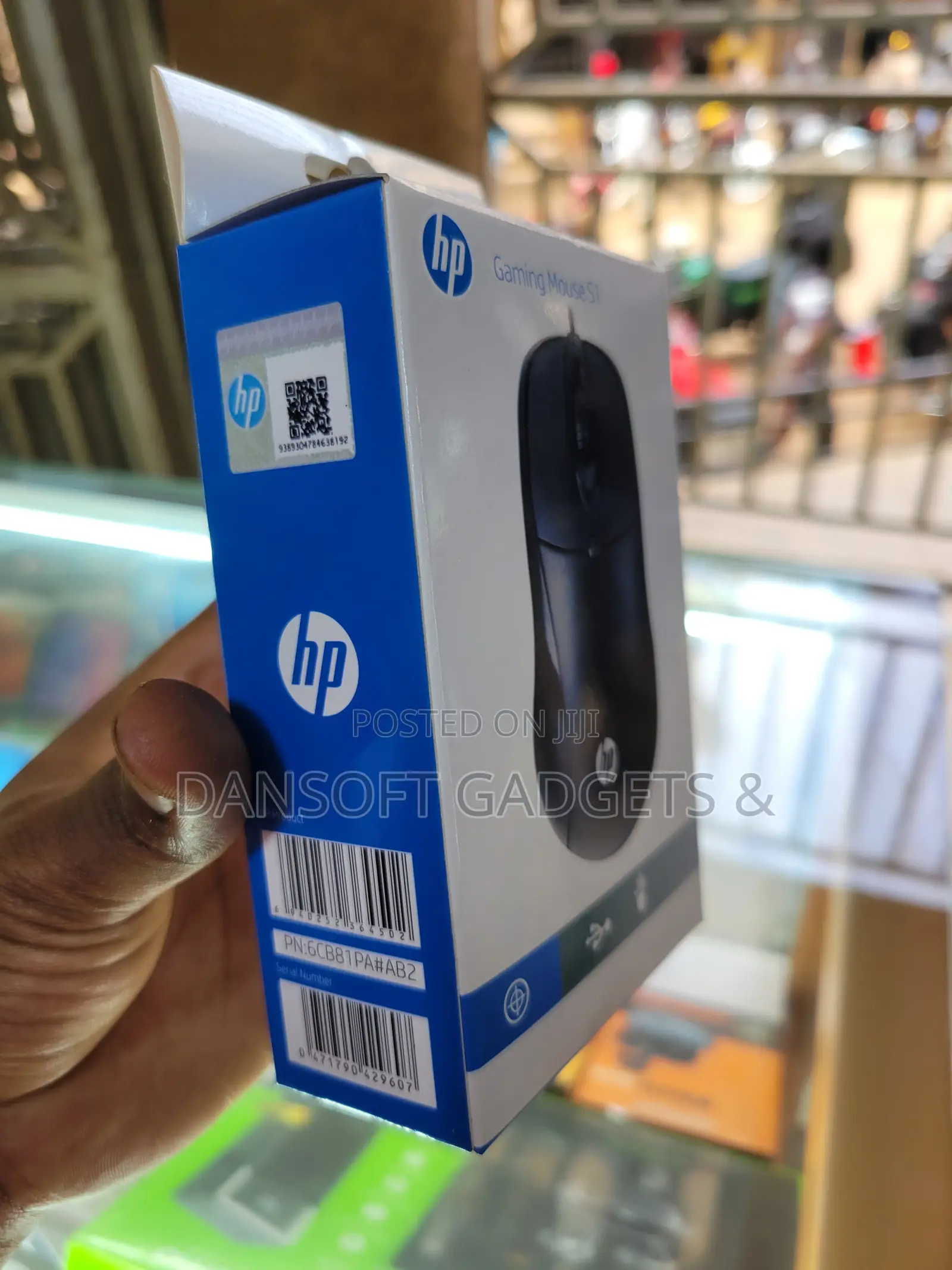 Hp Gaming Mouse S1 – High-Precision Wired Optical Mouse