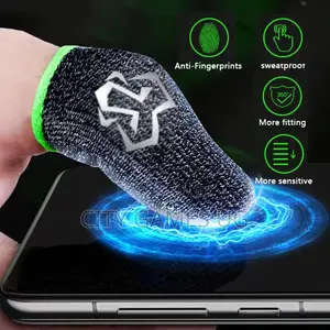 Mobile Gaming Finger Sleeves : Comfortable Gaming, Anti-Sweaty