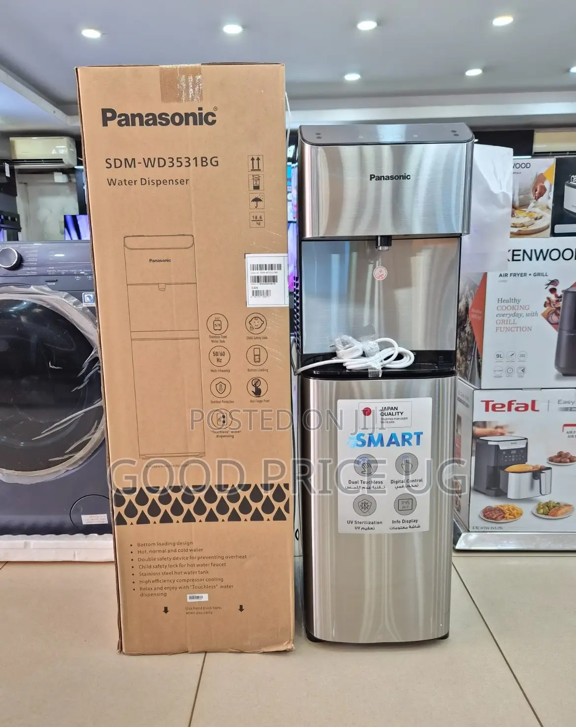 Panasonic SDM-Wd3531bg Bottom-Loading Water Dispenser