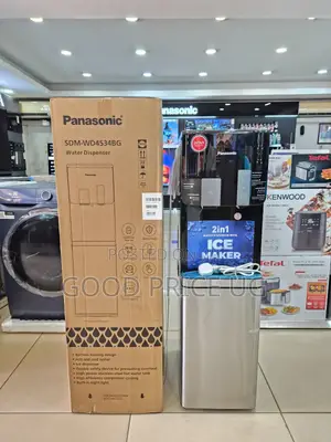 Panasonic 2-in-1 Bottom Loading Water Dispenser With Ice Maker.