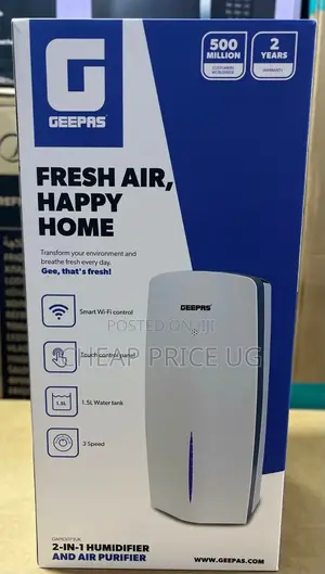 Geepas Gap63073uk 2-in-1 Humidifier and Air Purifier
