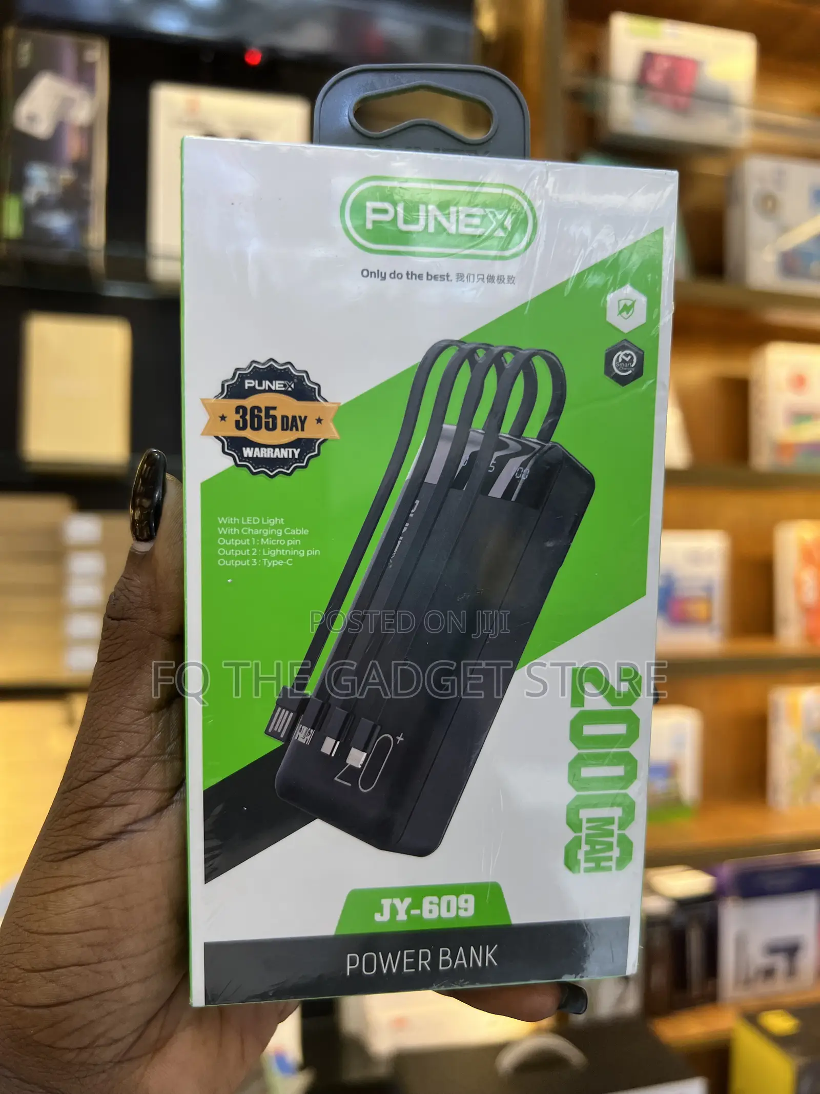 Punex Powerbank 20000mah Jy-609