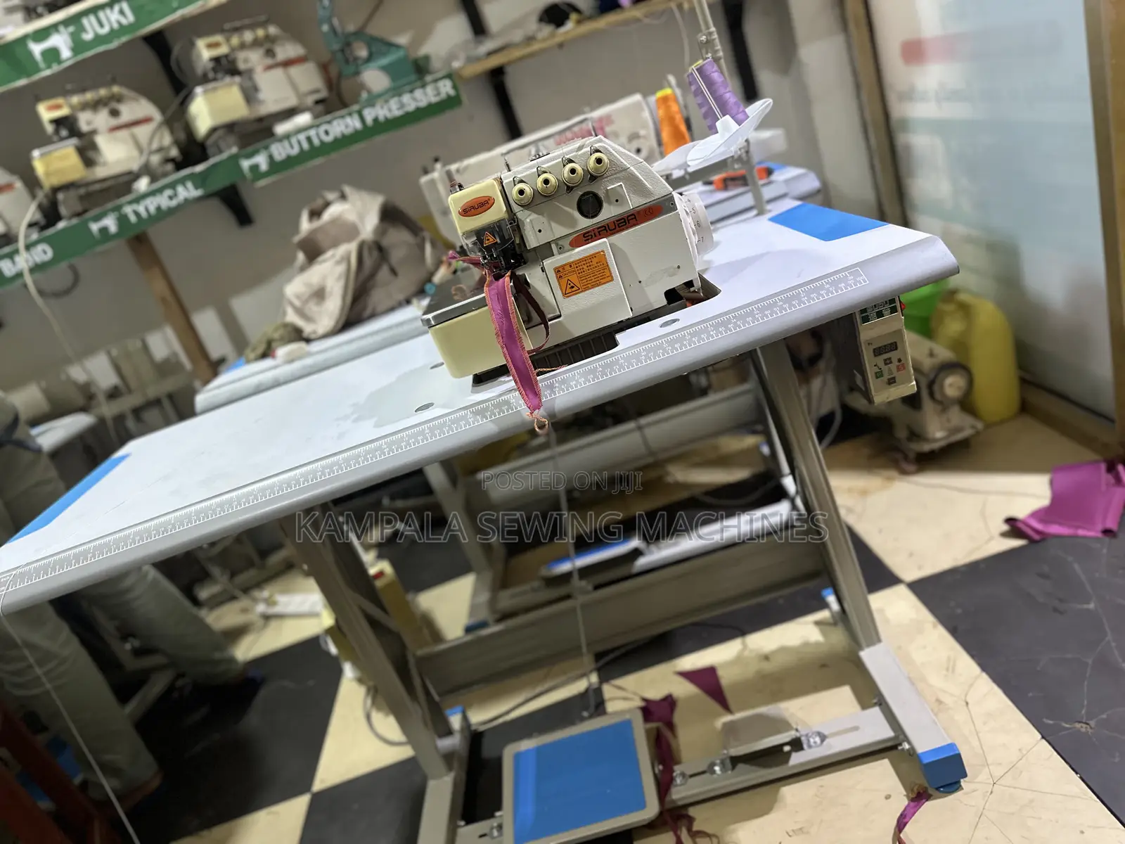Overlock Sewing Machines Industrial Available With New Stand