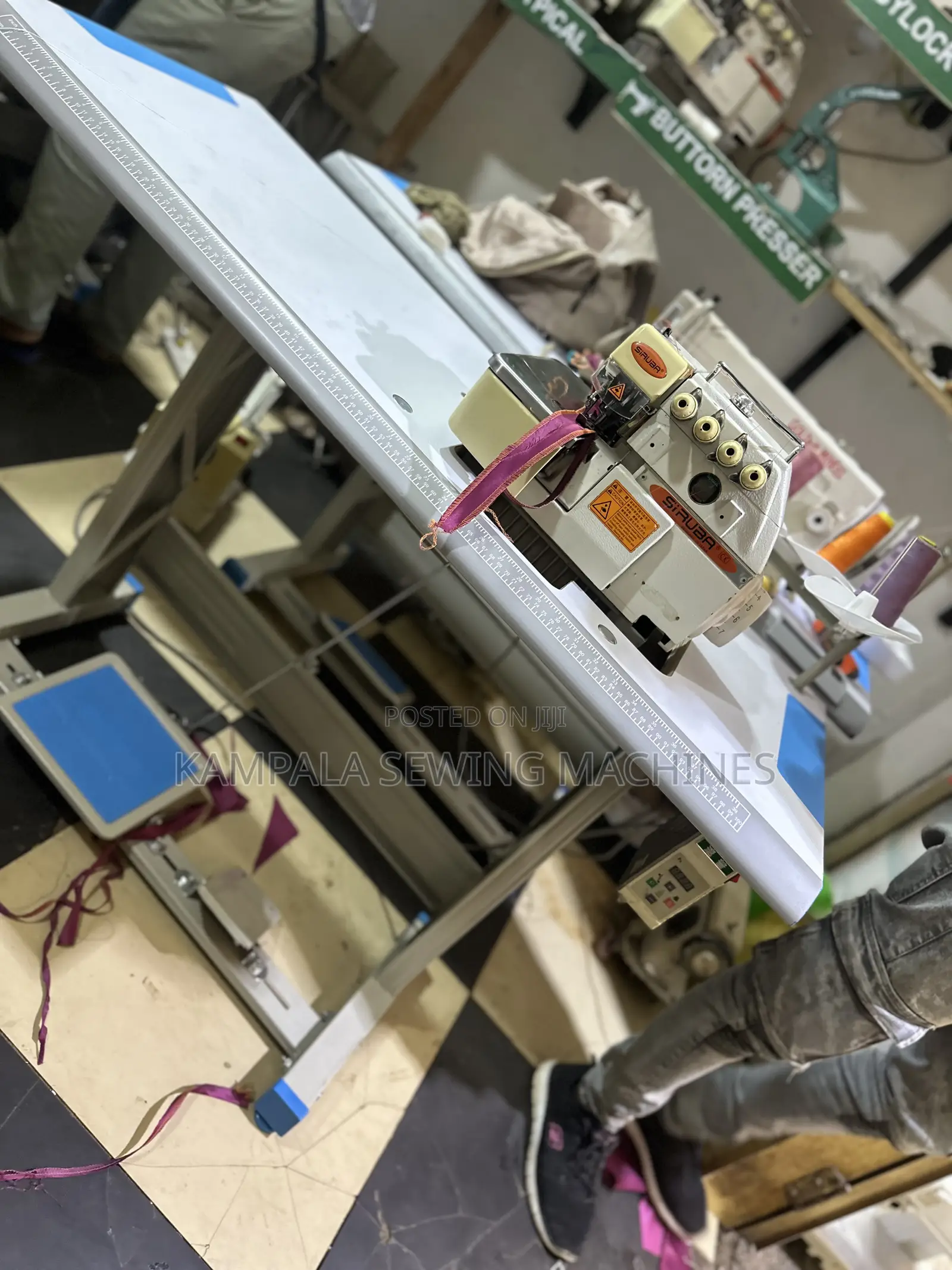 Overlock Sewing Machines Industrial Available With New Stand