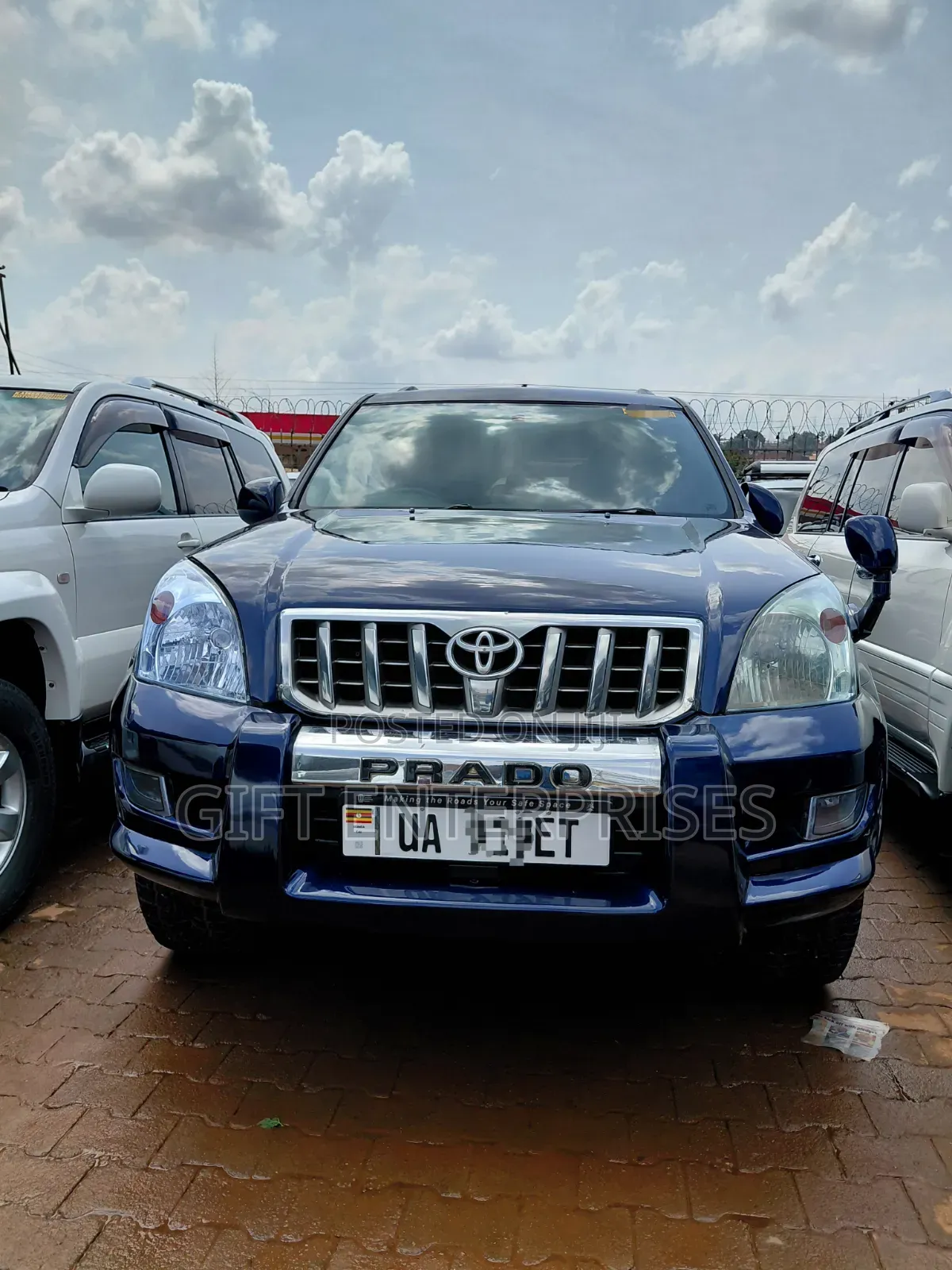 Toyota Land Cruiser Prado 2008 Blue