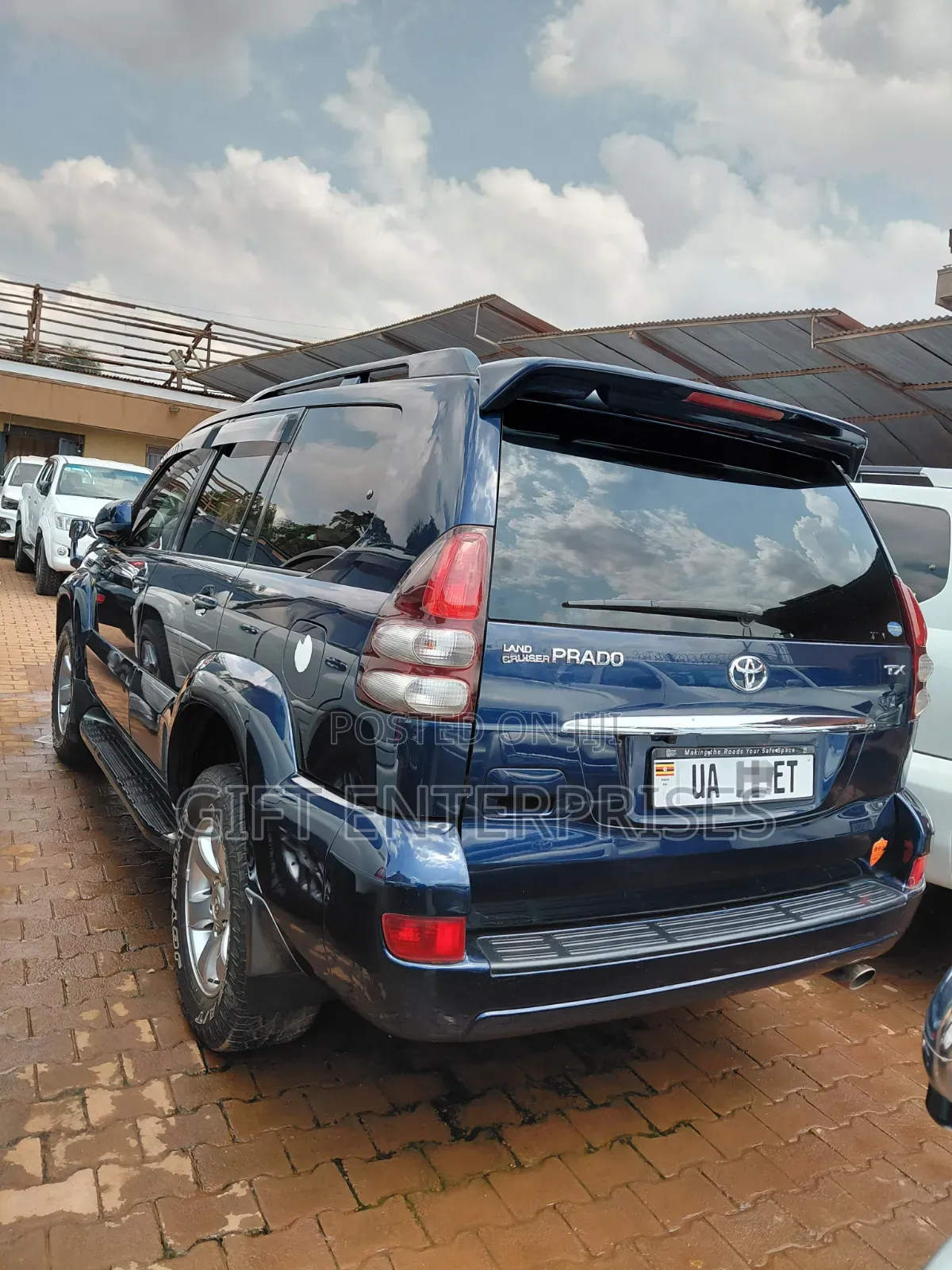 Toyota Land Cruiser Prado 2008 Blue