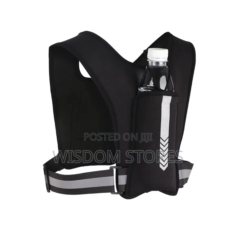 Sublimation Athletic Reflective Running Vest Phone Holder Bag