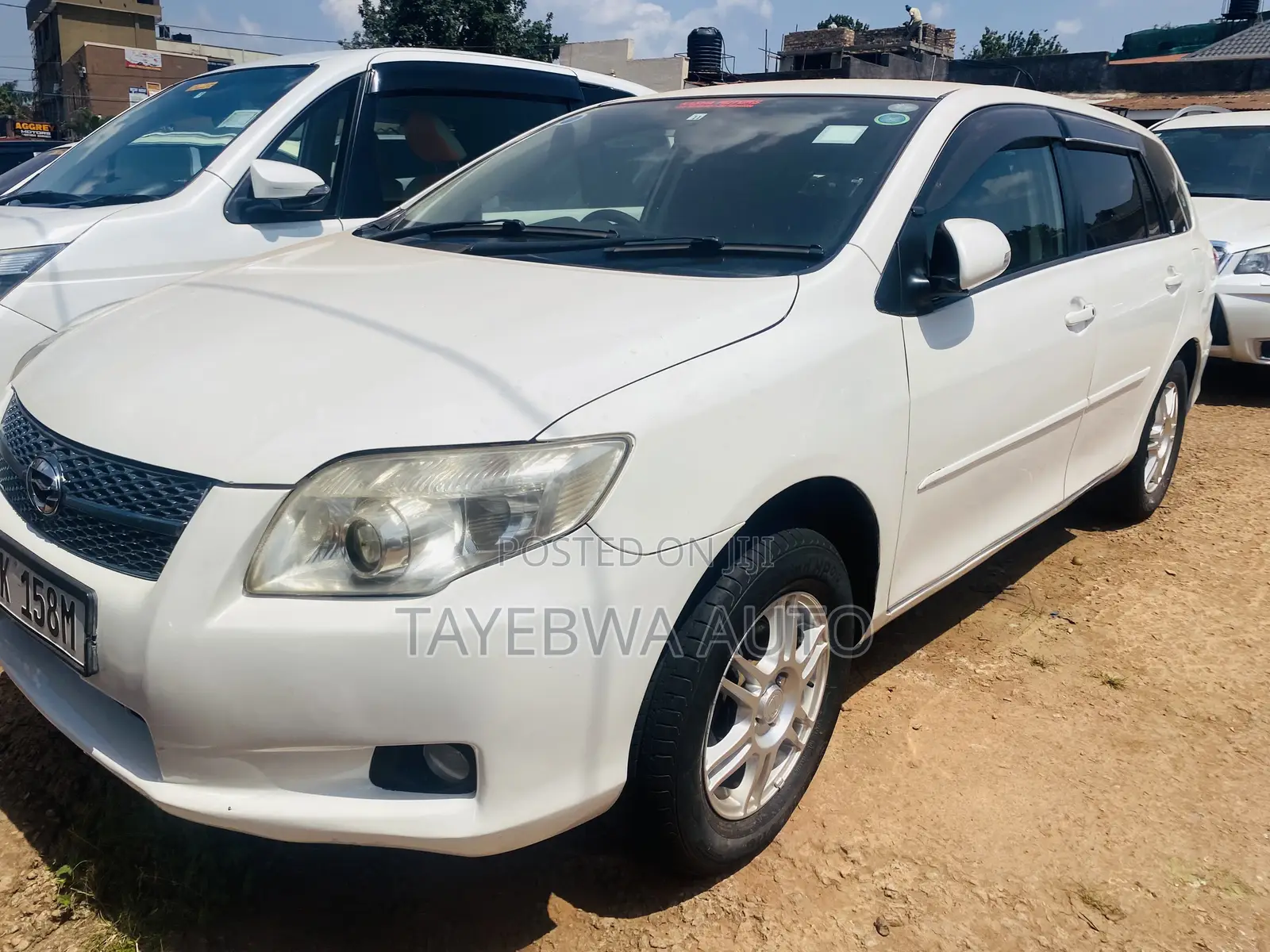 Toyota Corolla Fielder 1.5 Petrol FWD 2008 White